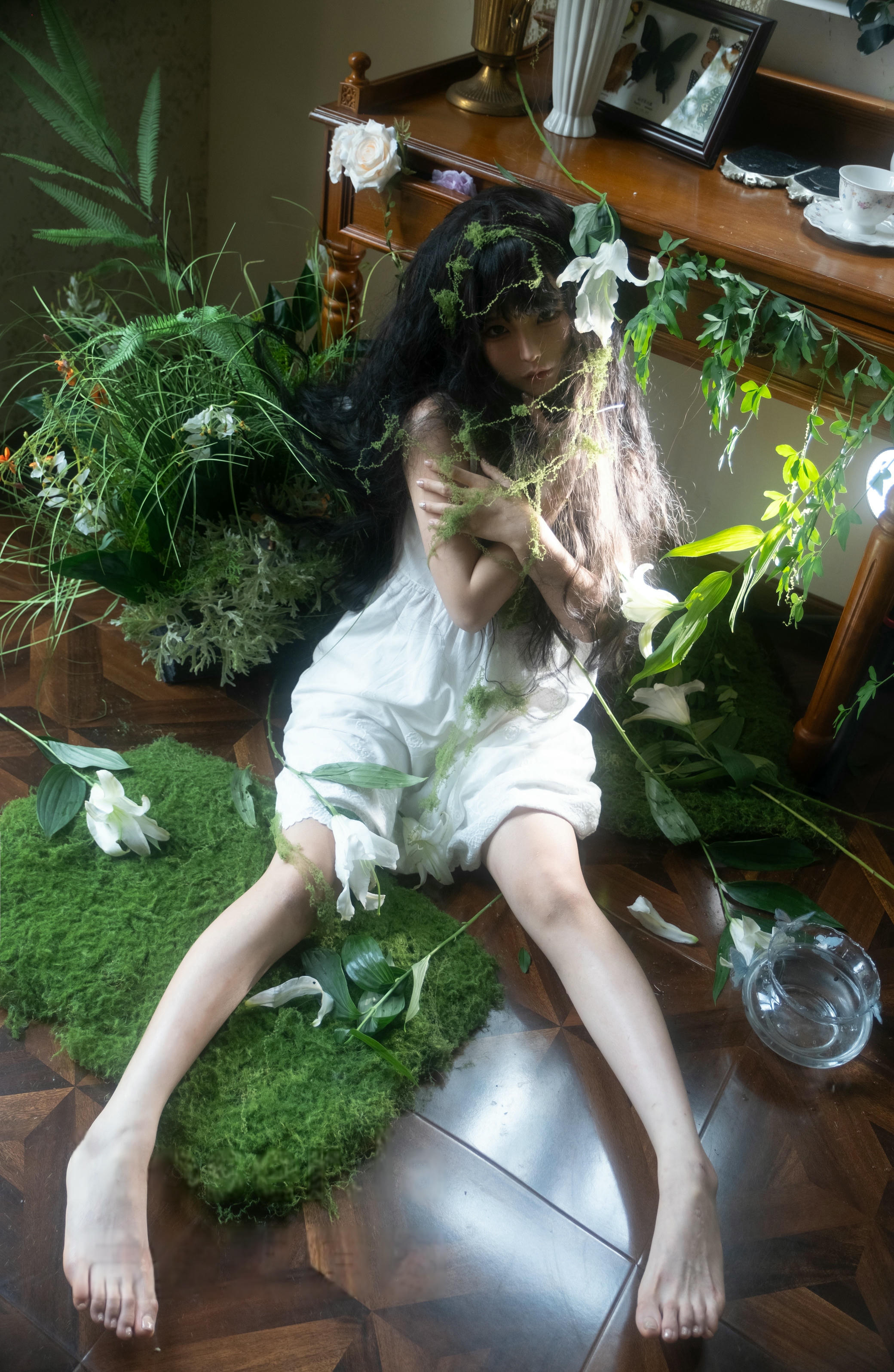 蠢沫沫 NO.343 2024年会员 白吊带[36P-326.1M]_第2集