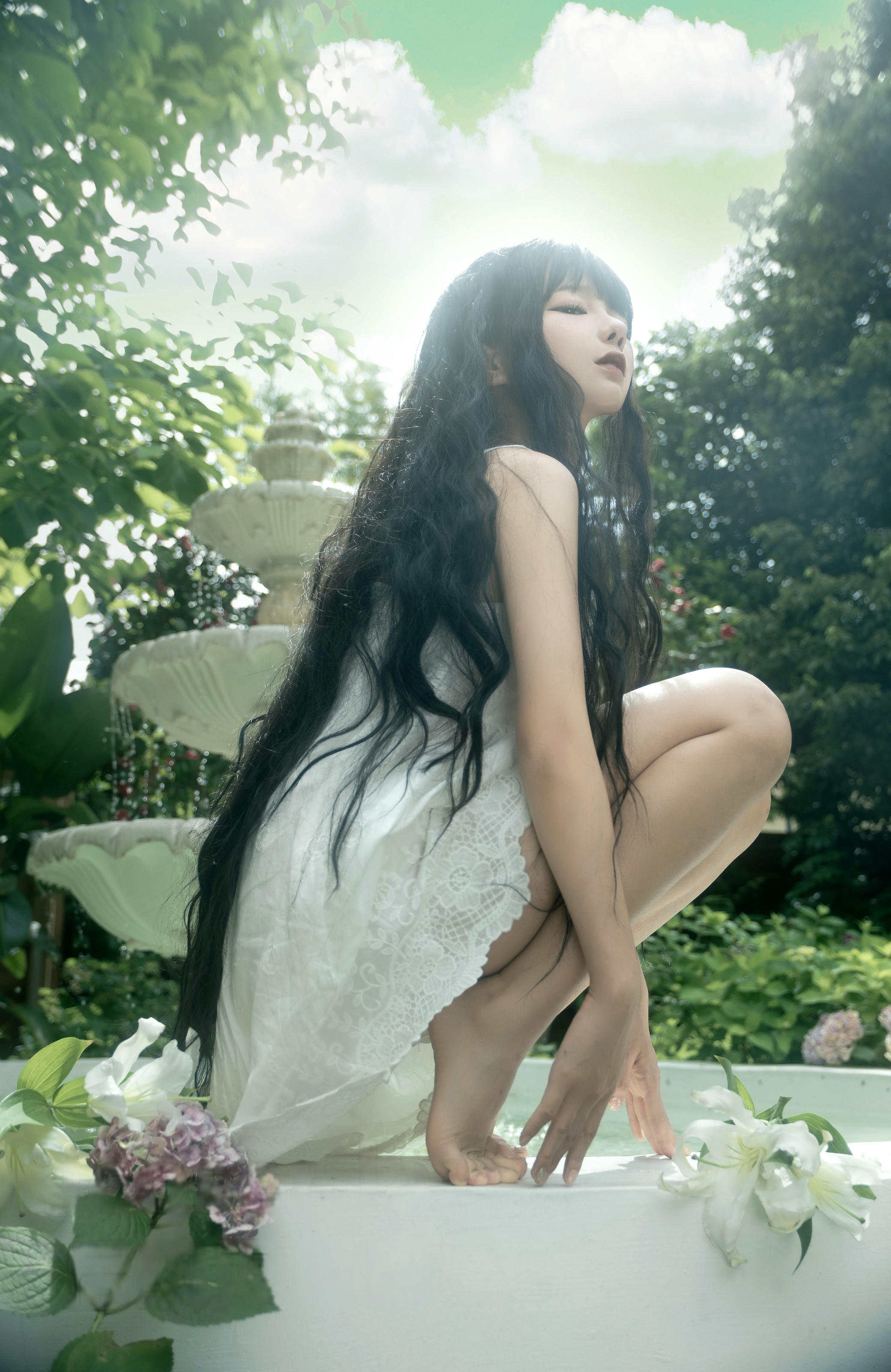 蠢沫沫 NO.343 2024年会员 白吊带[36P-326.1M]_第2集