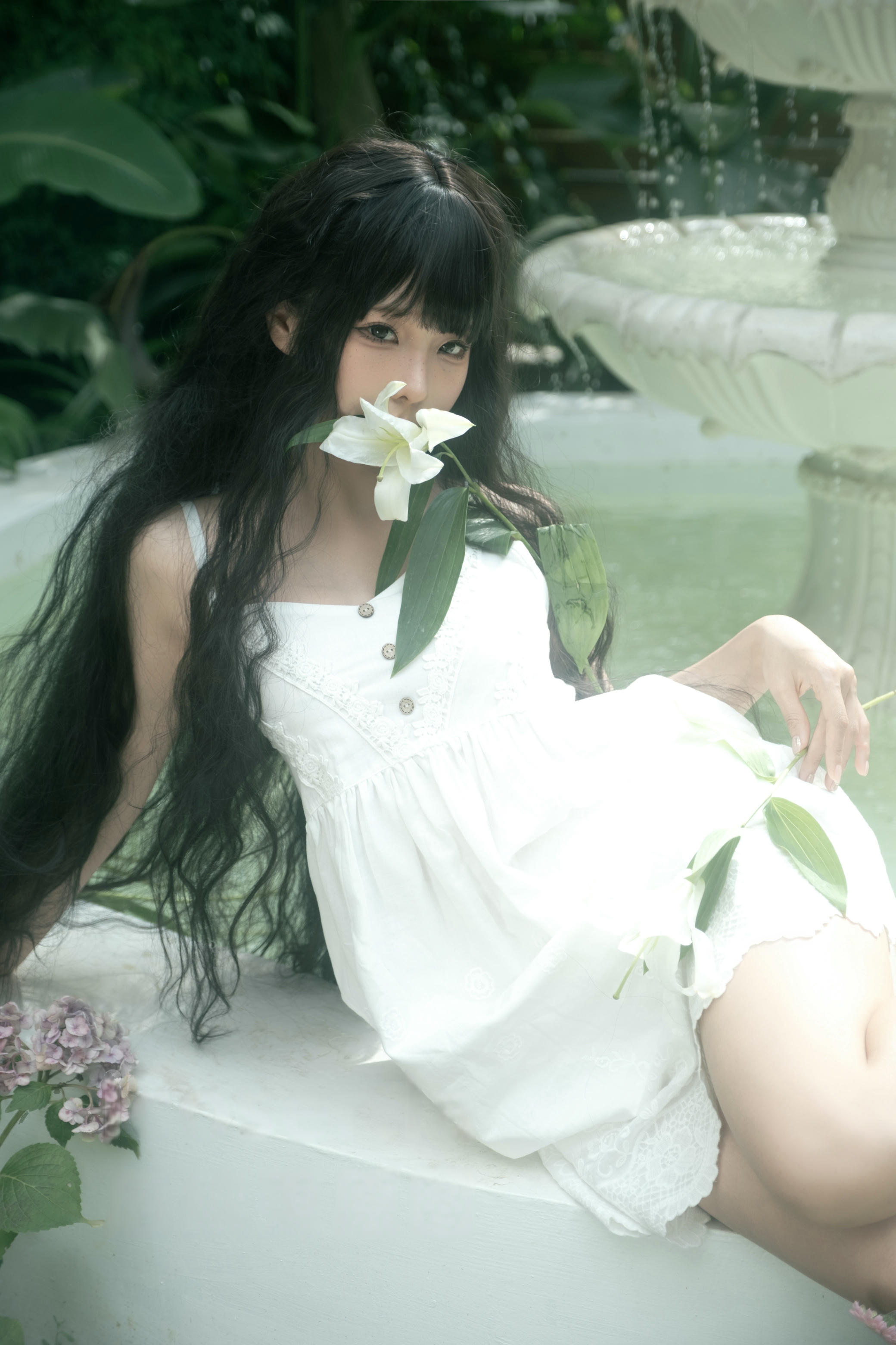 蠢沫沫 NO.343 2024年会员 白吊带[36P-326.1M]_第2集