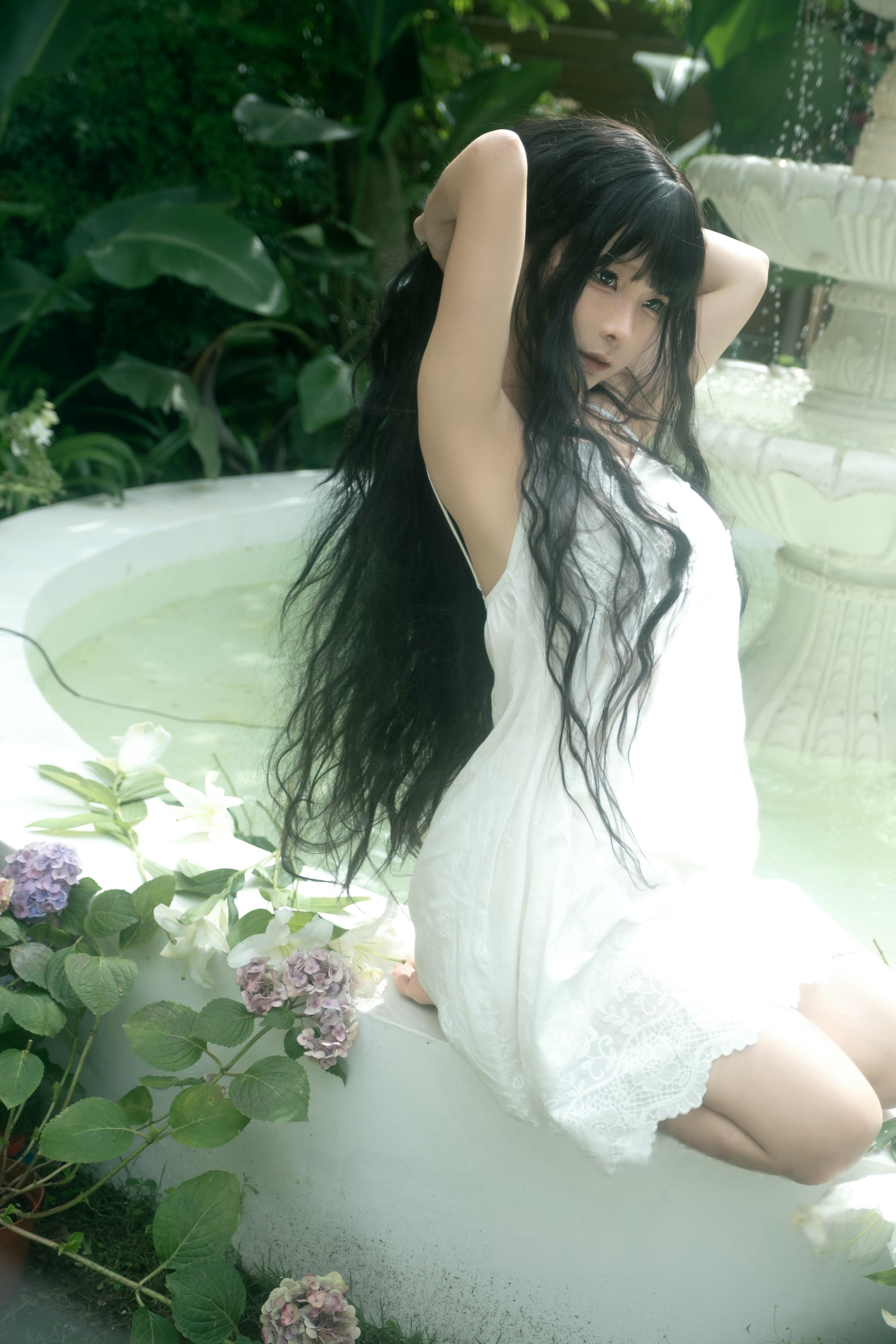 蠢沫沫 NO.343 2024年会员 白吊带[36P-326.1M]_第2集