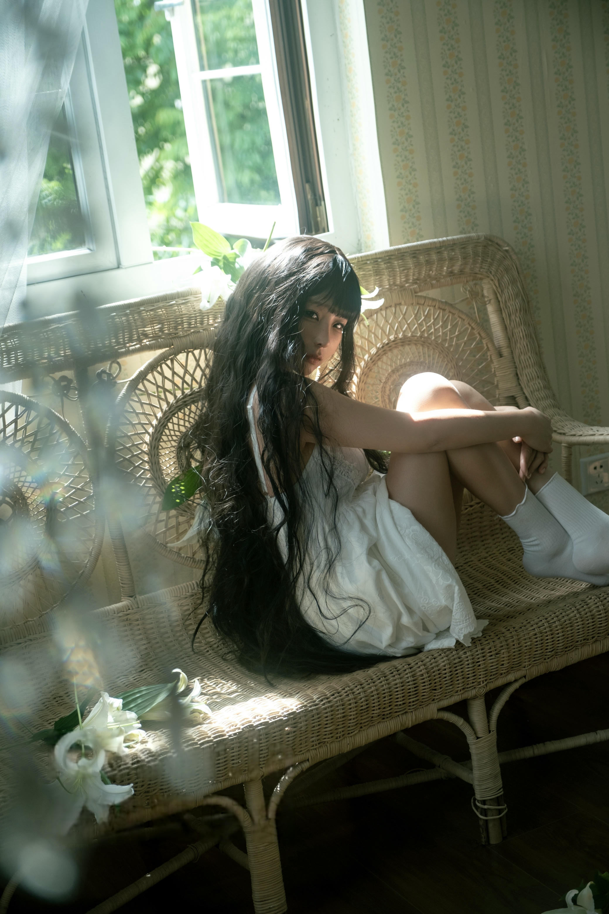 蠢沫沫 NO.343 2024年会员 白吊带[36P-326.1M]_第1集