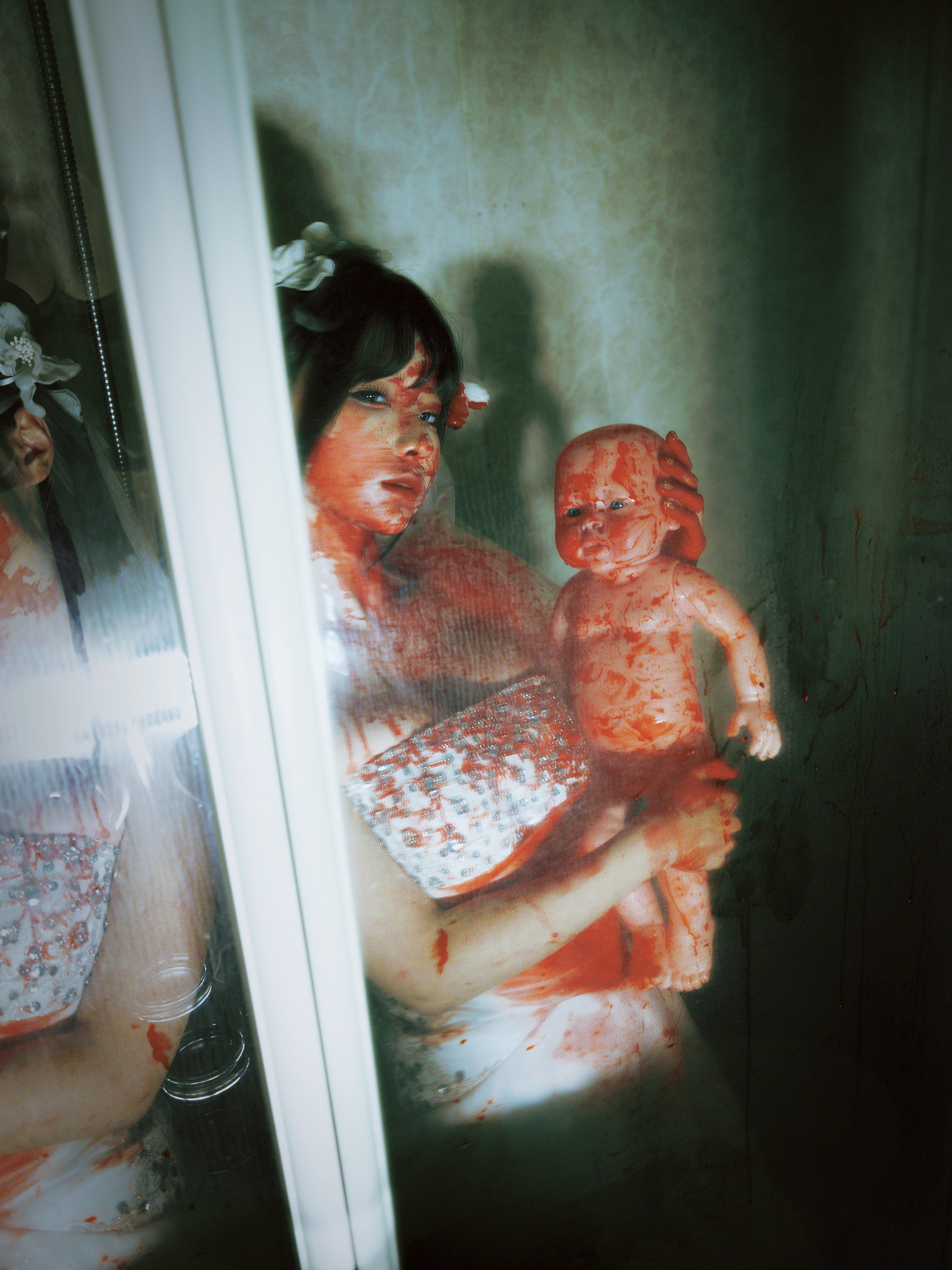 蠢沫沫 NO.345 2024年会员 血婚纱[32P 488.3M]_第1集