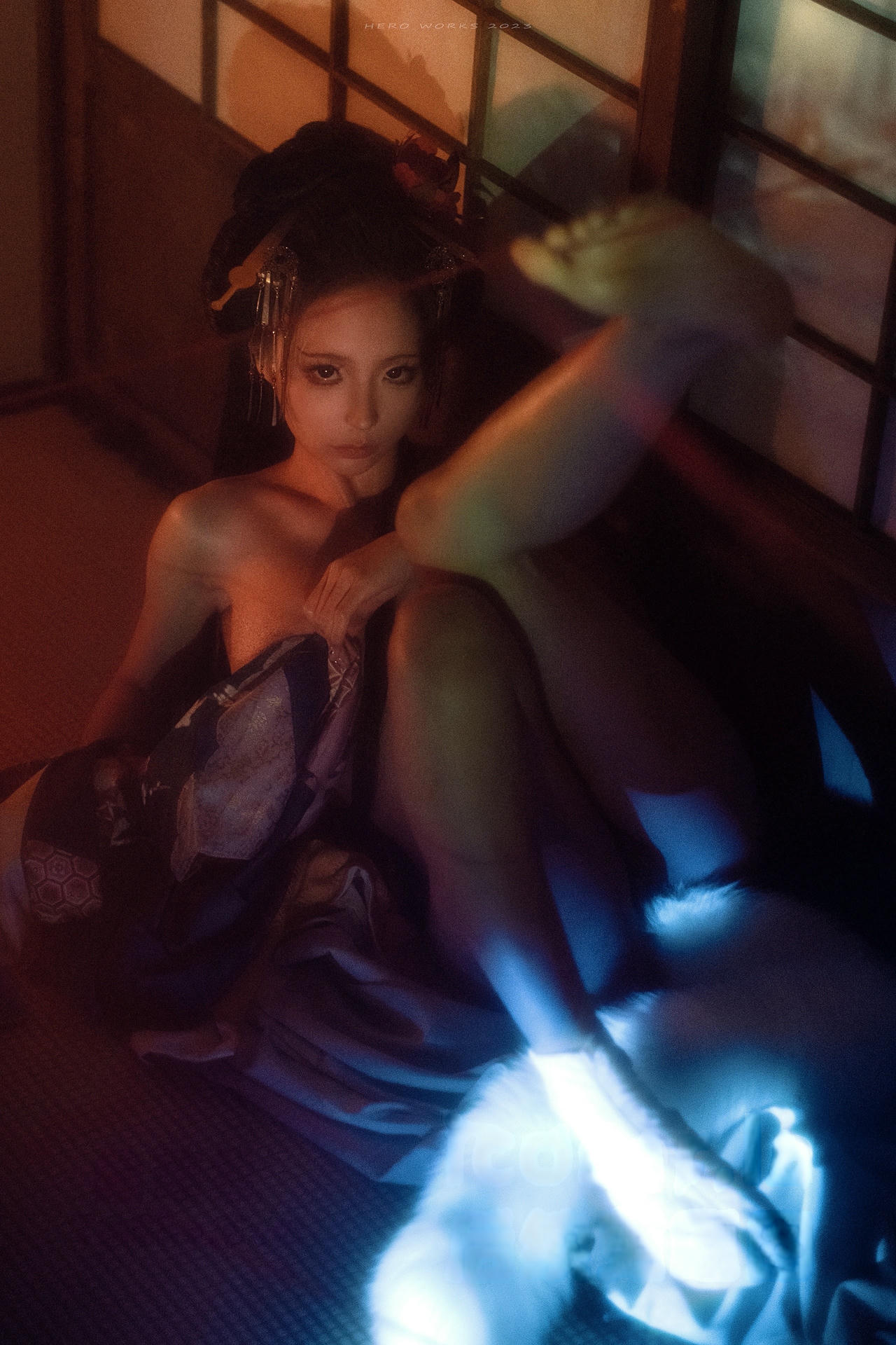 蠢沫沫 NO.345 2024年会员 血婚纱[32P 488.3M]-1 [21P]_第1集