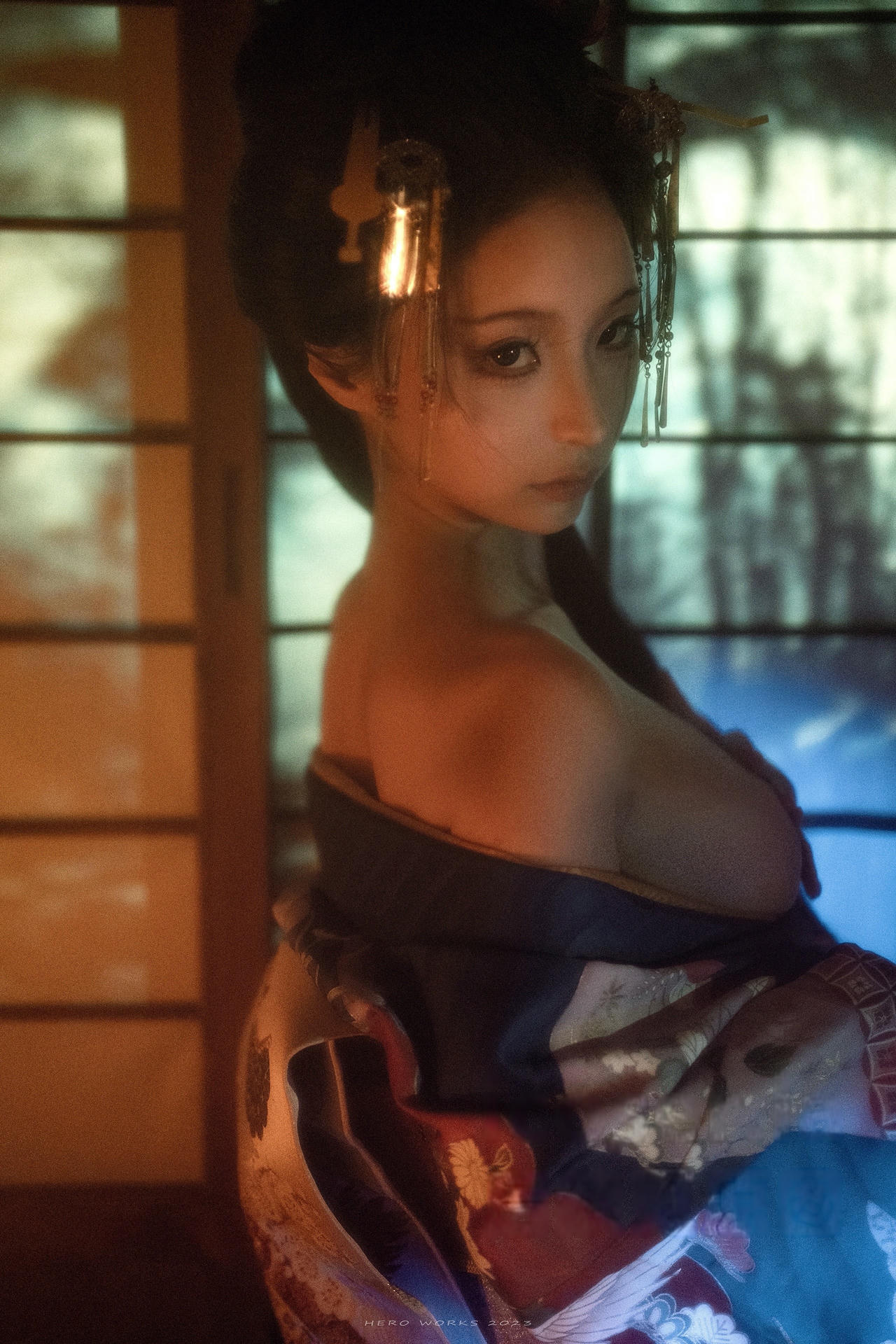 蠢沫沫 NO.345 2024年会员 血婚纱[32P 488.3M]-1 [21P]_第1集