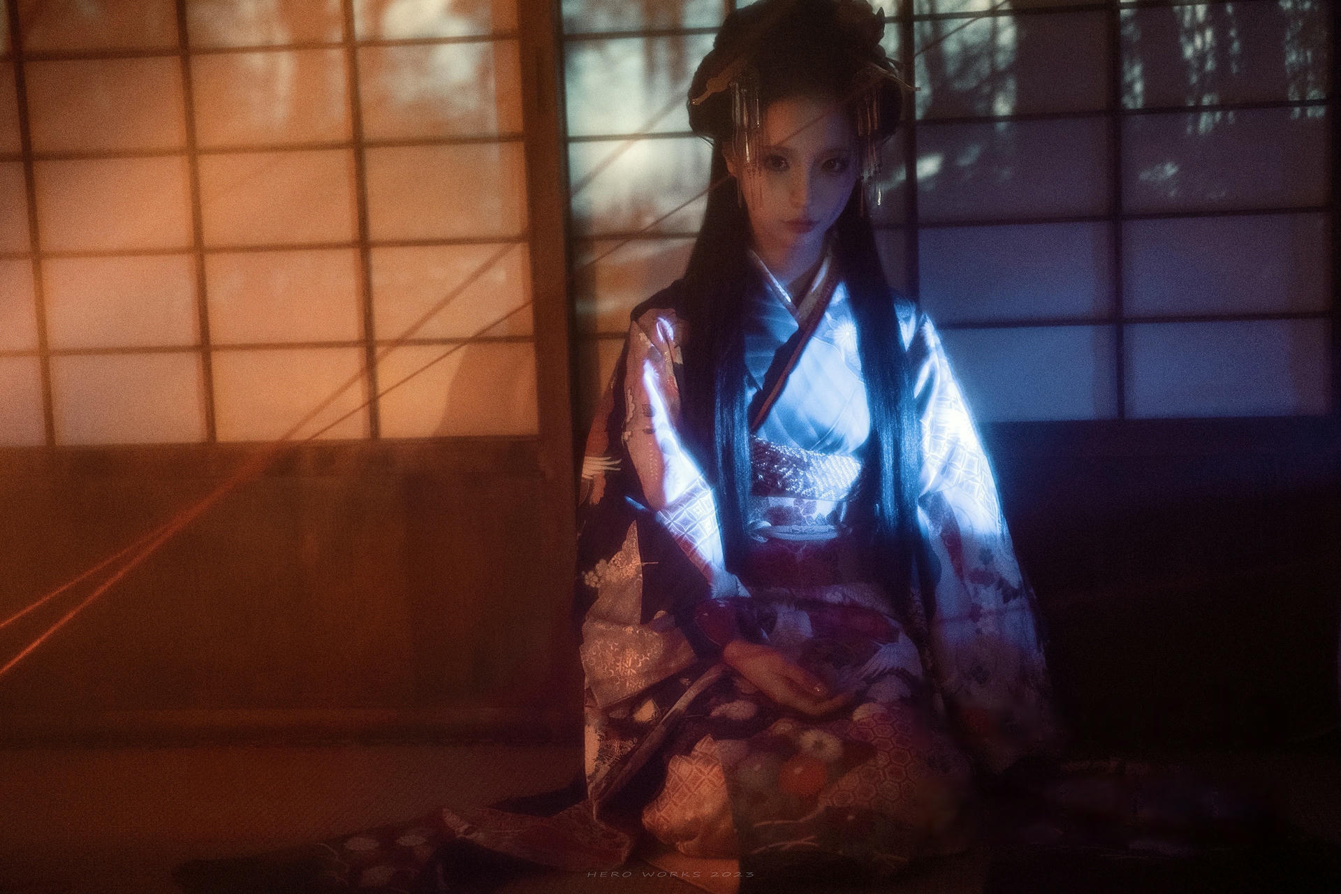 蠢沫沫 NO.345 2024年会员 血婚纱[32P 488.3M]-1 [21P]_第1集