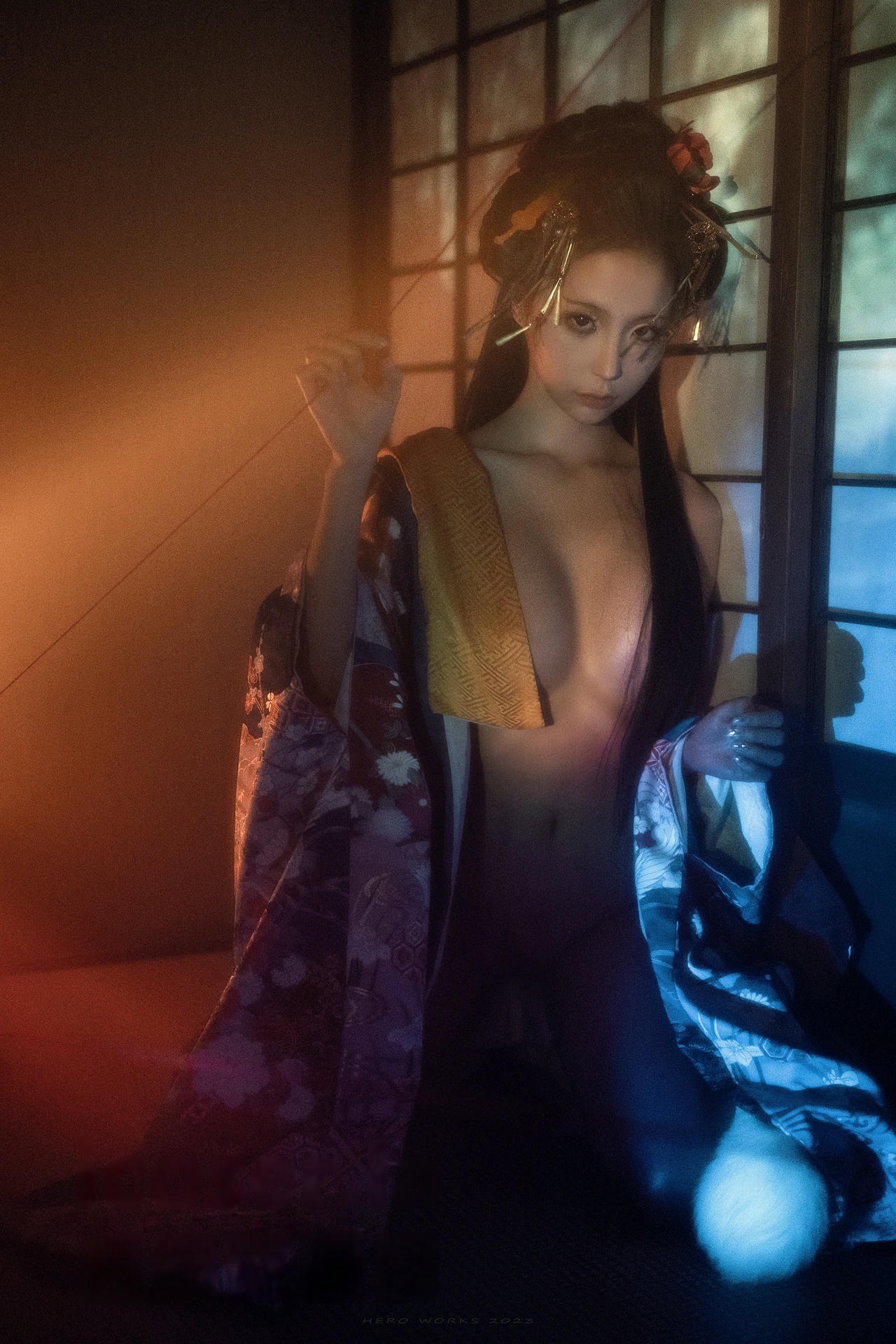 蠢沫沫 NO.345 2024年会员 血婚纱[32P 488.3M]-1 [21P]_第1集