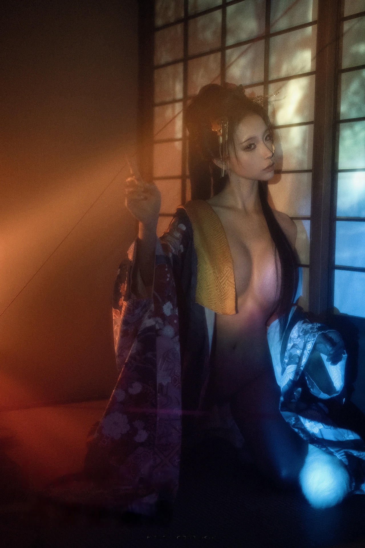 蠢沫沫 NO.345 2024年会员 血婚纱[32P 488.3M]-1 [21P]_第1集