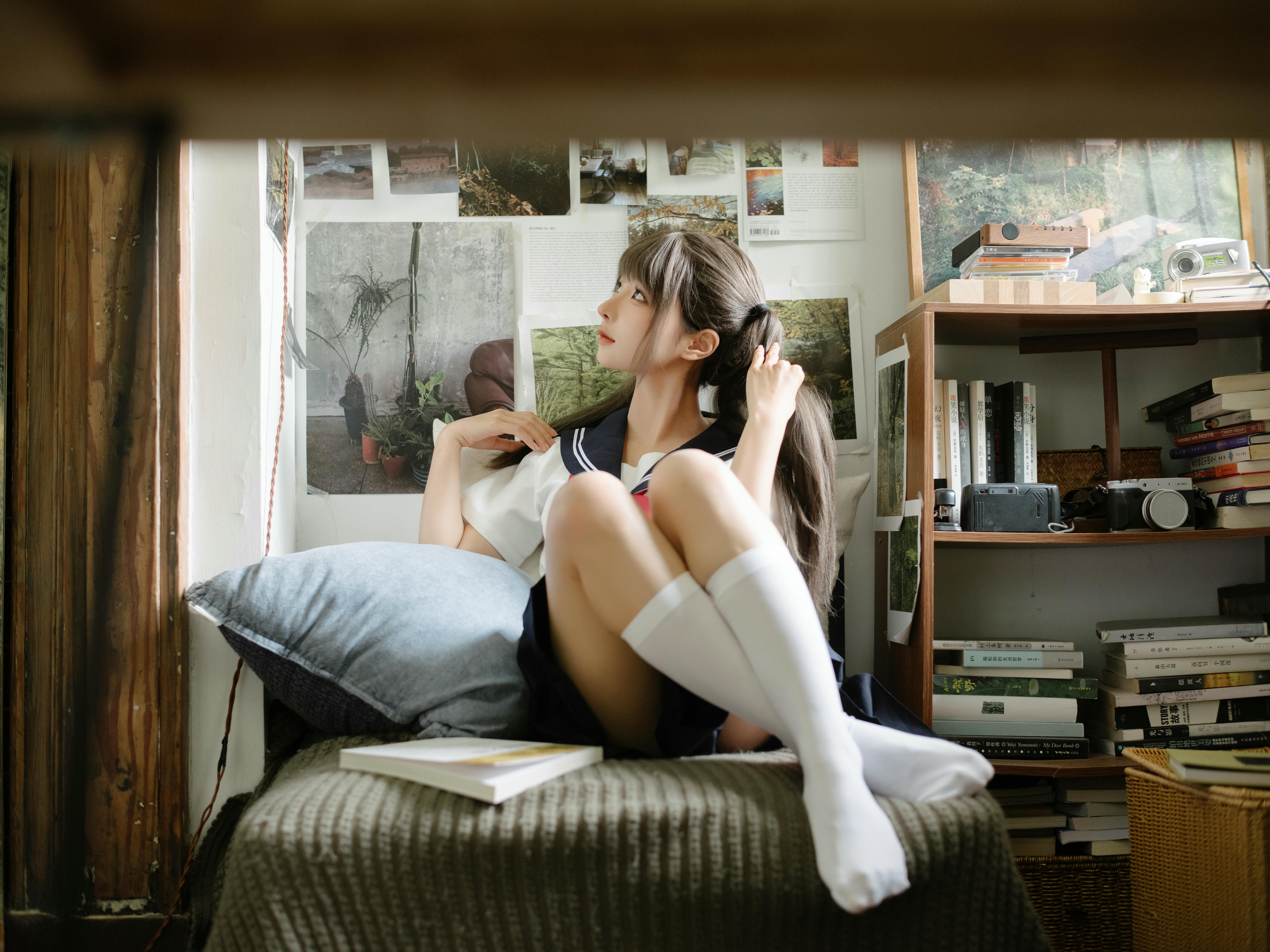 蠢沫沫 NO.346 小歇 [99P 1.26GB]_第2集