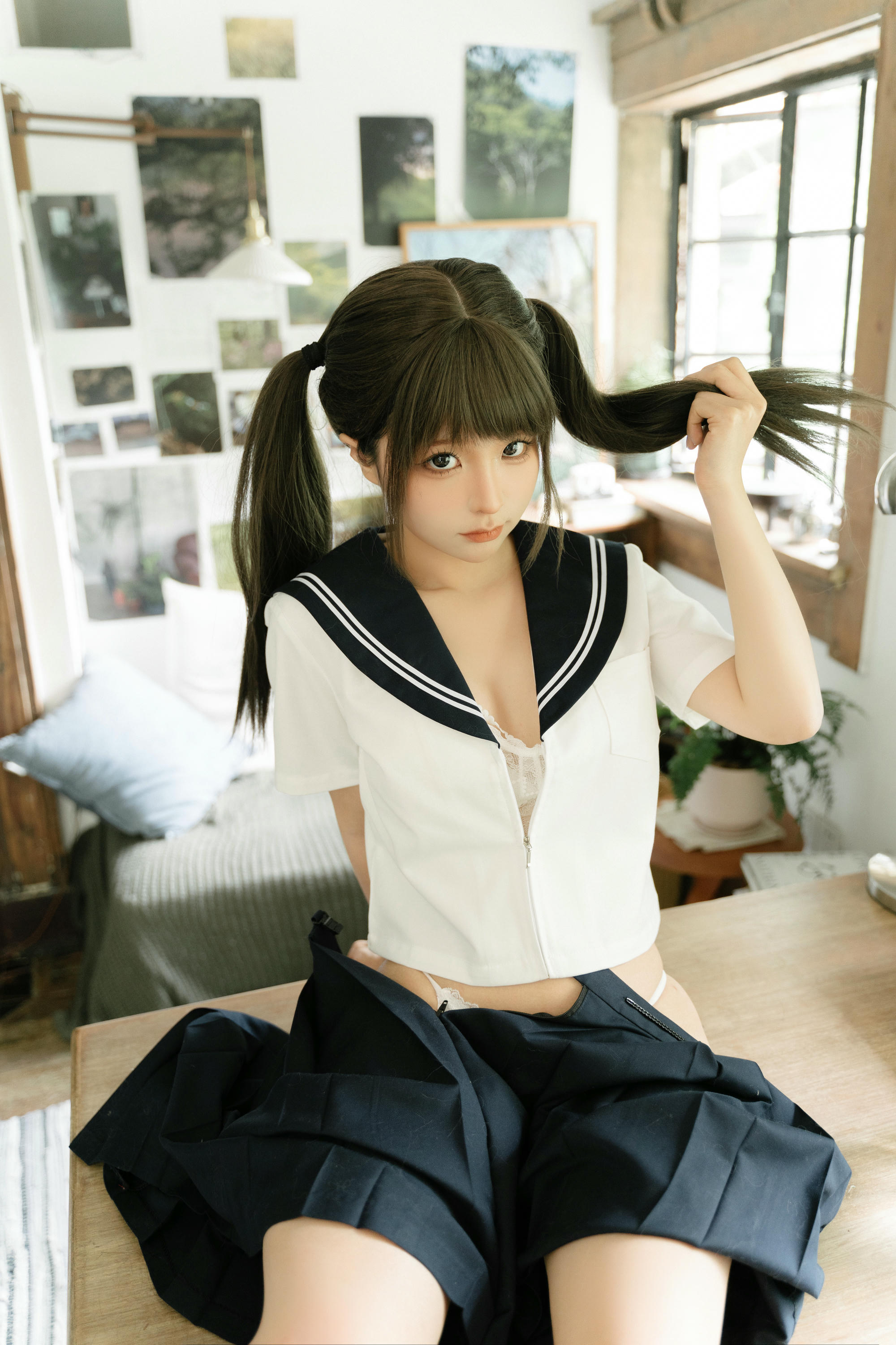 蠢沫沫 NO.346 小歇 [99P 1.26GB]_第2集