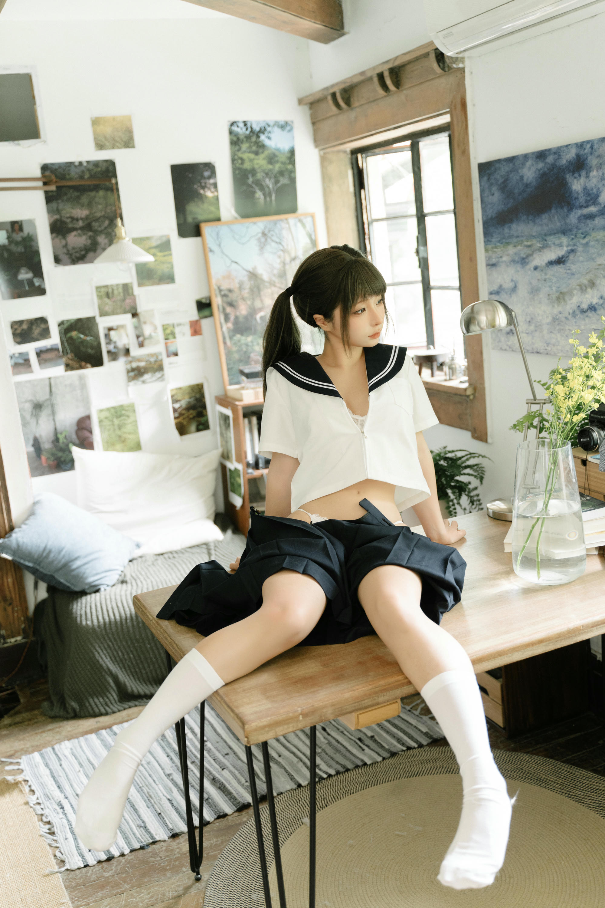 蠢沫沫 NO.346 小歇 [99P 1.26GB]_第2集