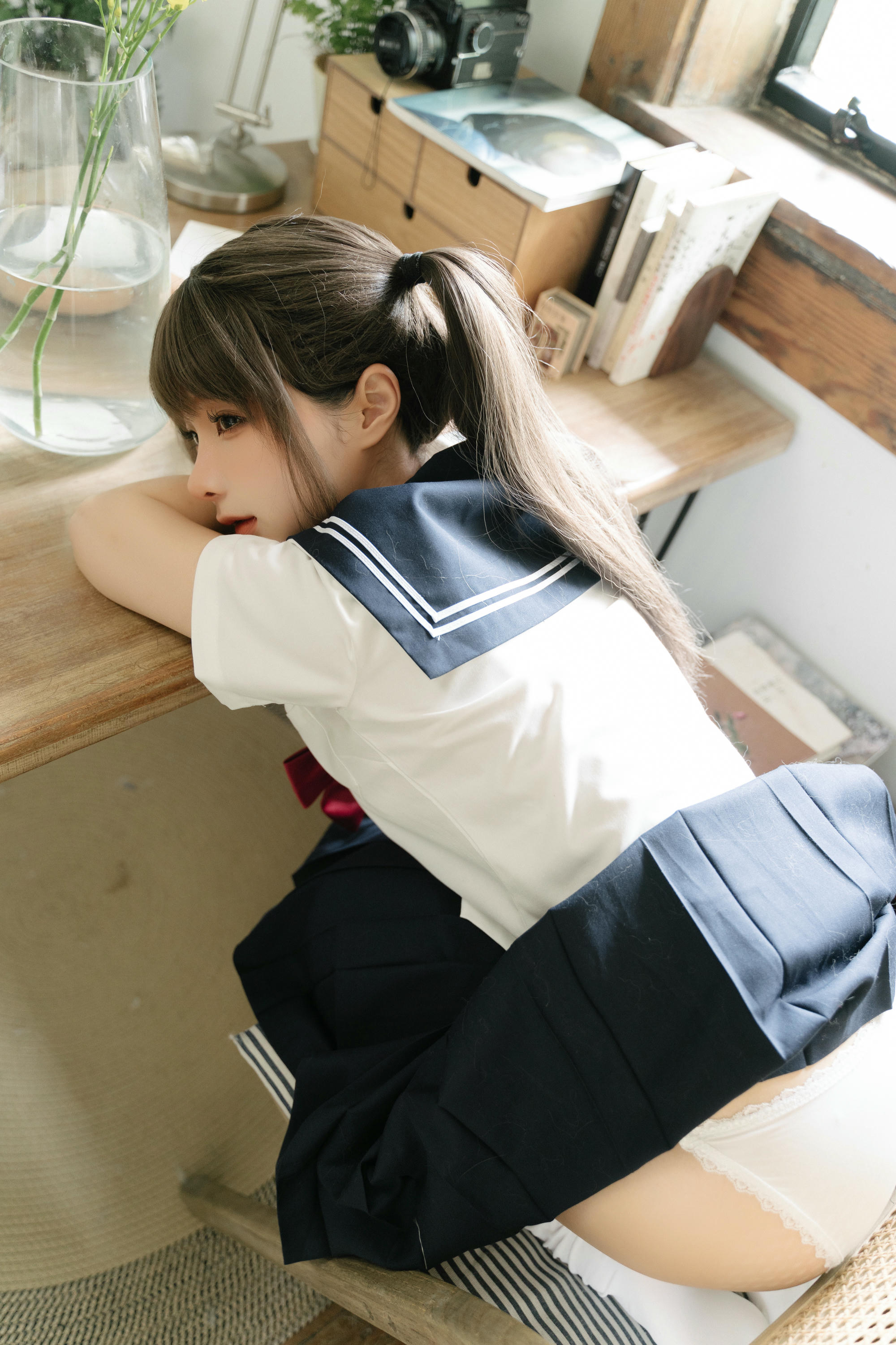 蠢沫沫 NO.346 小歇 [99P 1.26GB]_第4集