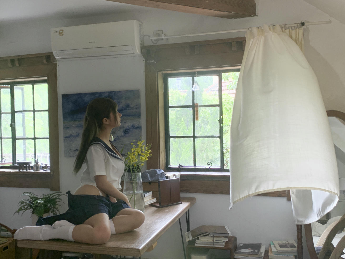 蠢沫沫 NO.346 小歇 [99P 1.26GB]-花絮_第1集