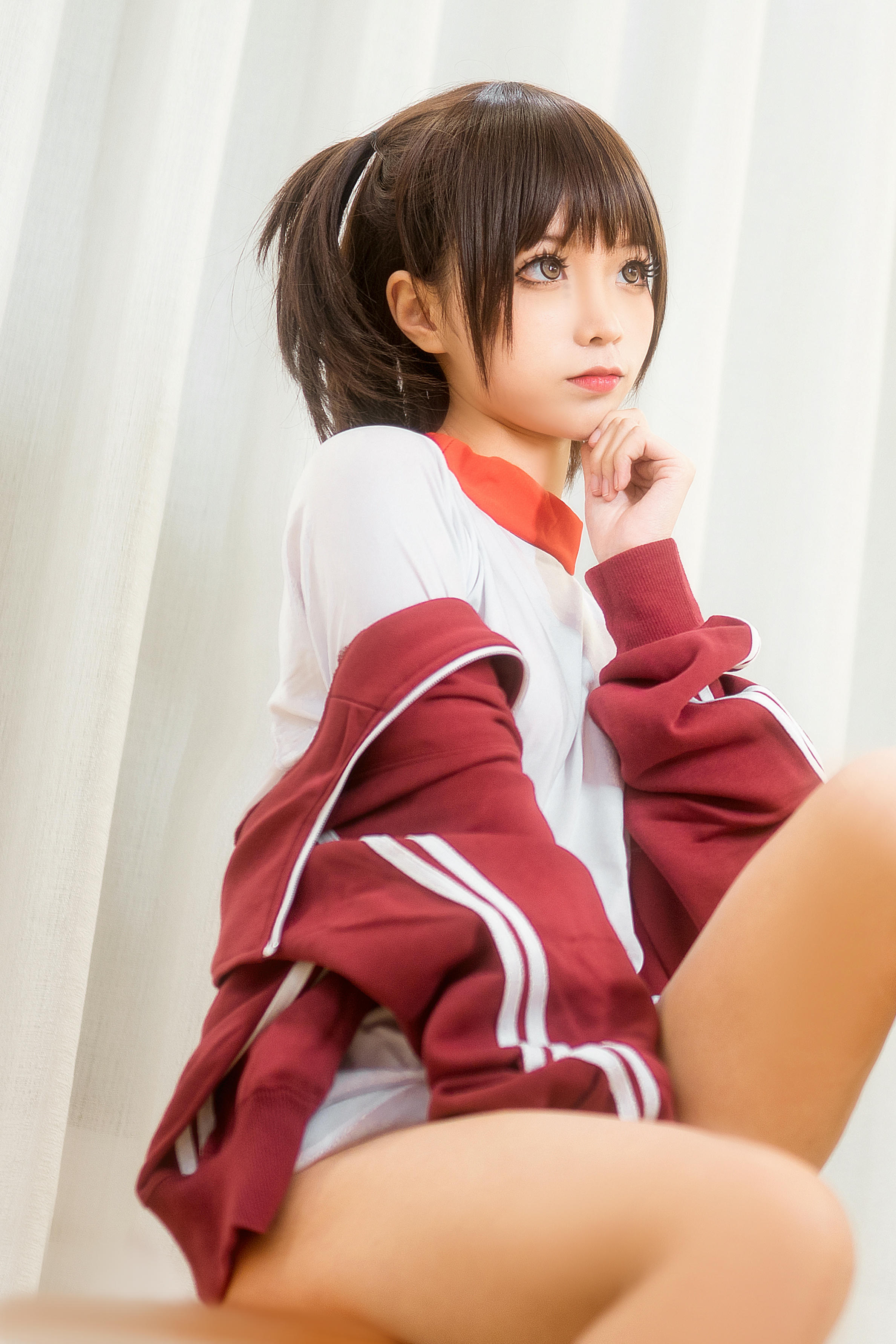 蠢沫沫 NO.044 体操服红 [45P 420MB]_第1集