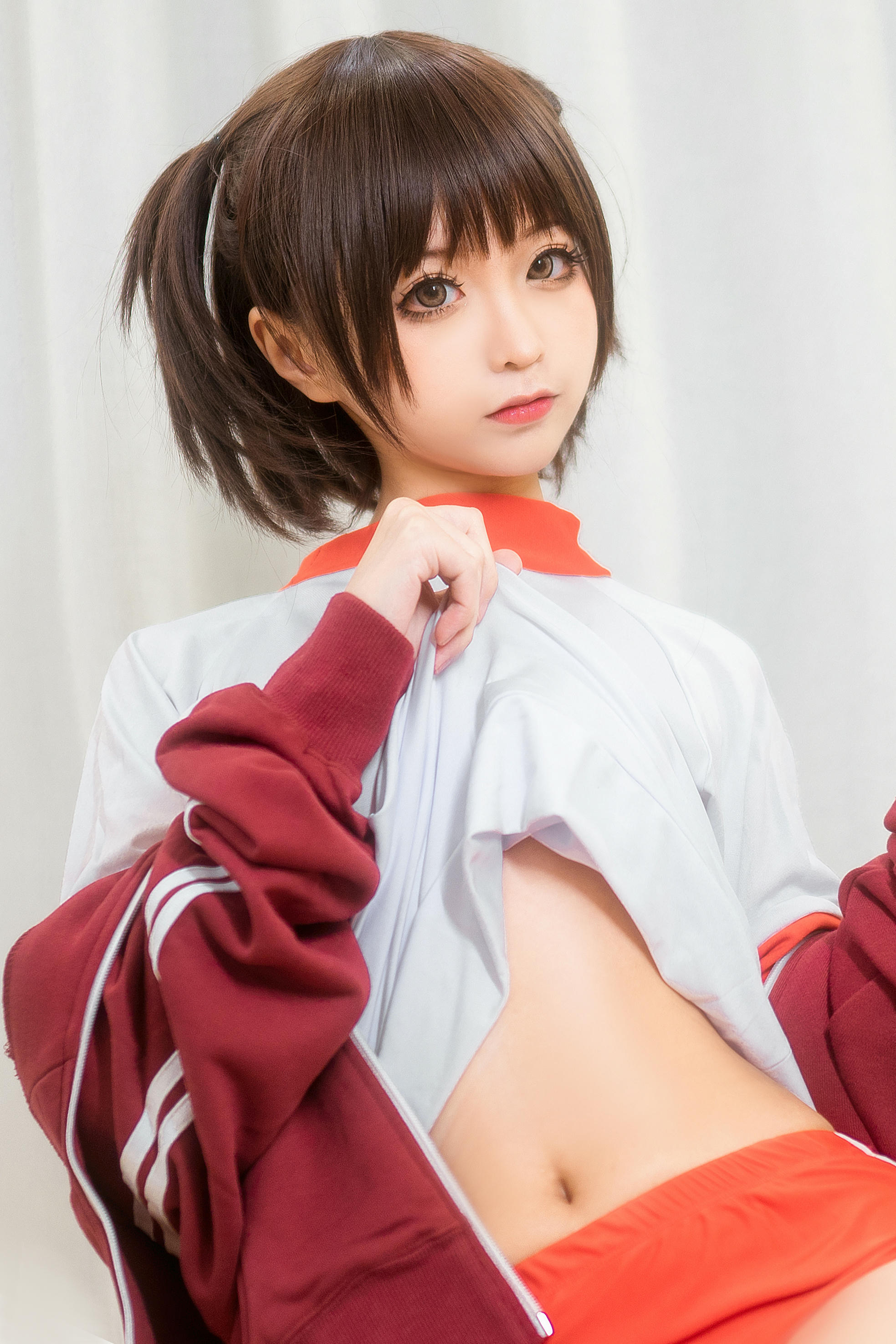 蠢沫沫 NO.044 体操服红 [45P 420MB]_第1集