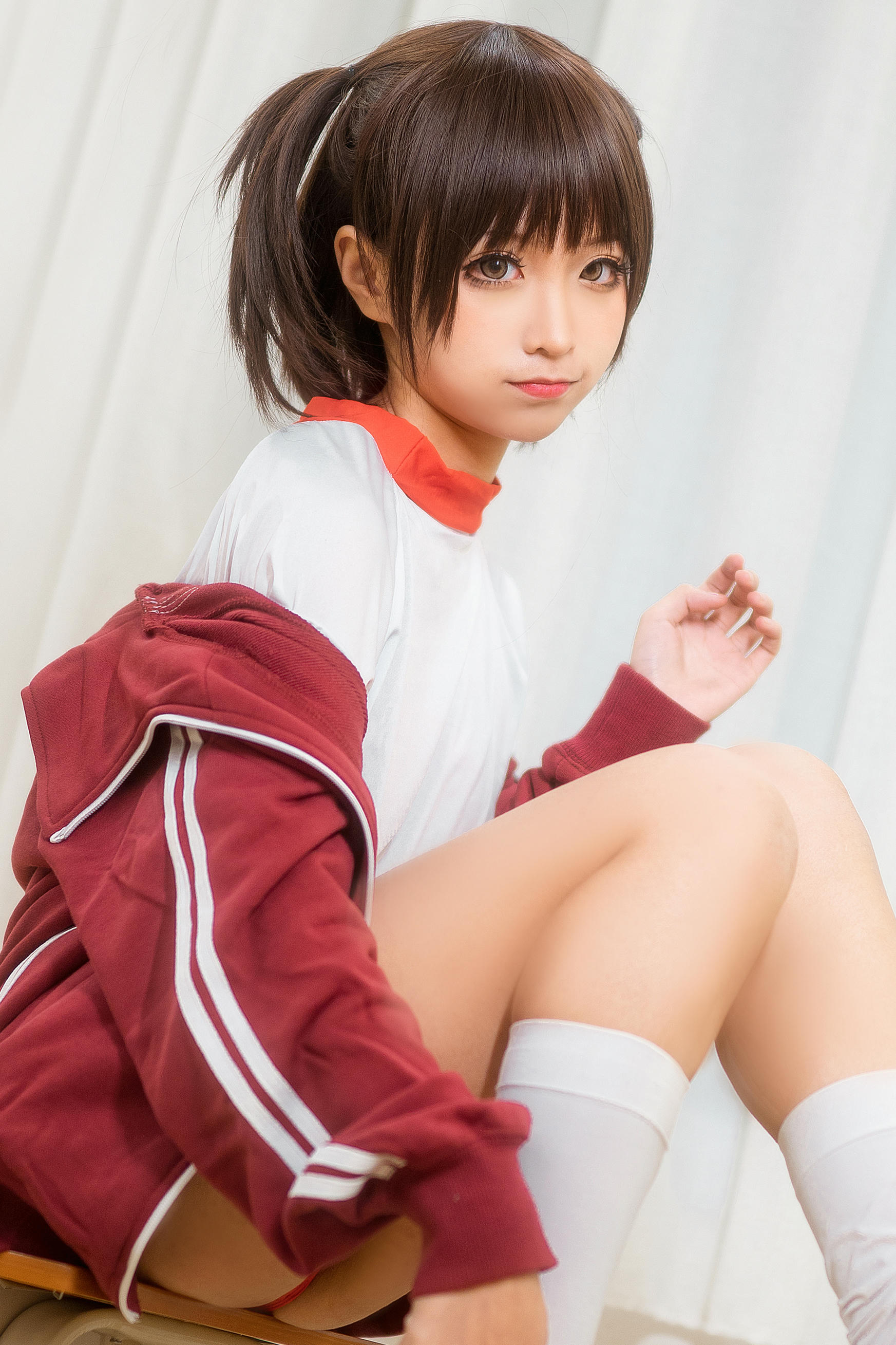 蠢沫沫 NO.044 体操服红 [45P 420MB]_第1集