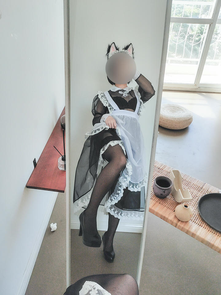 蠢沫沫 NO.048 透明女仆自拍 [42P 55MB]_第1集