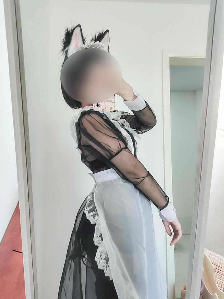 蠢沫沫 NO.048 透明女仆自拍 [42P 55MB]_第1集