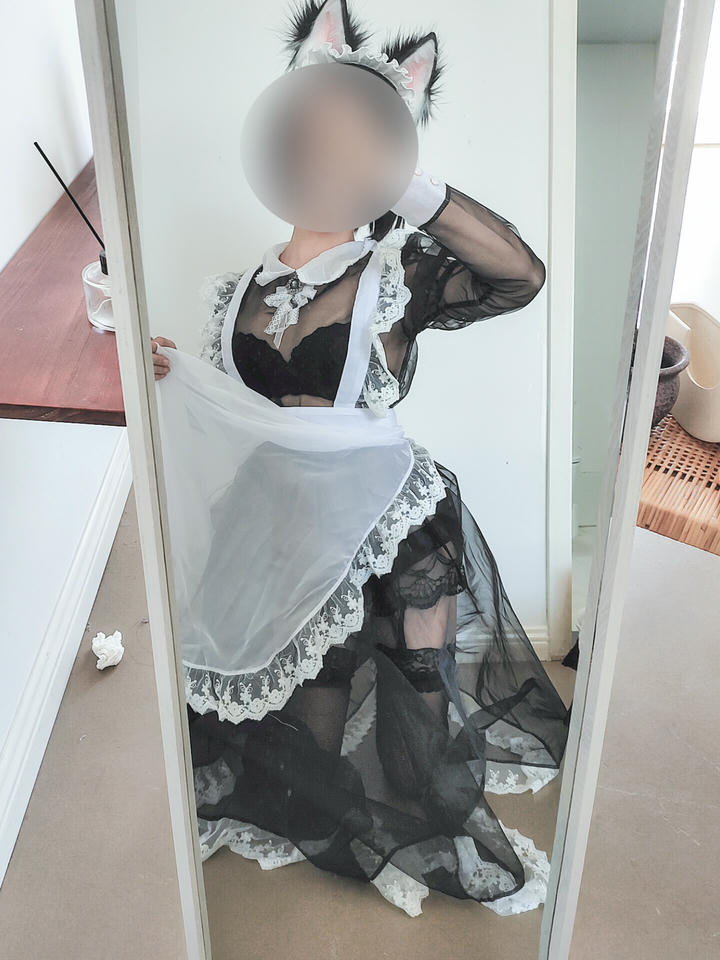 蠢沫沫 NO.048 透明女仆自拍 [42P 55MB]_第1集