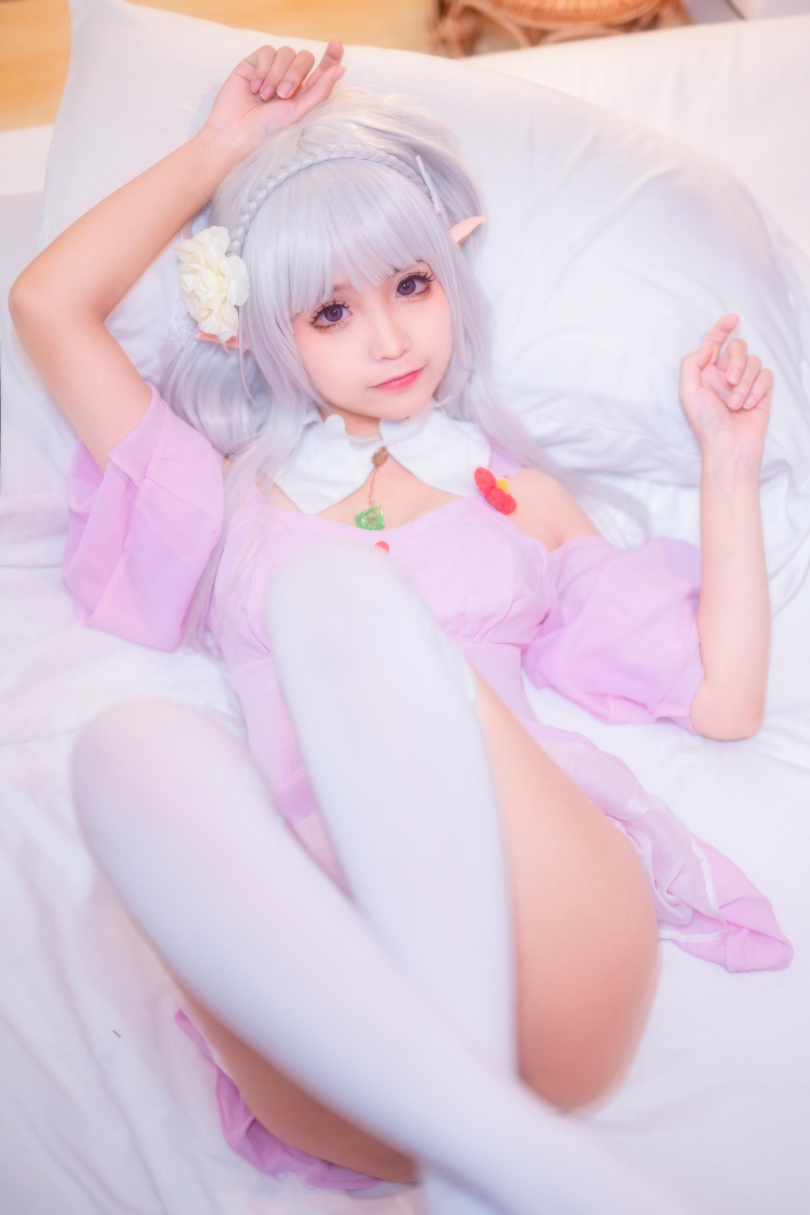 蠢沫沫 NO.005 艾米莉亚的睡衣 [40P 486MB]_第2集