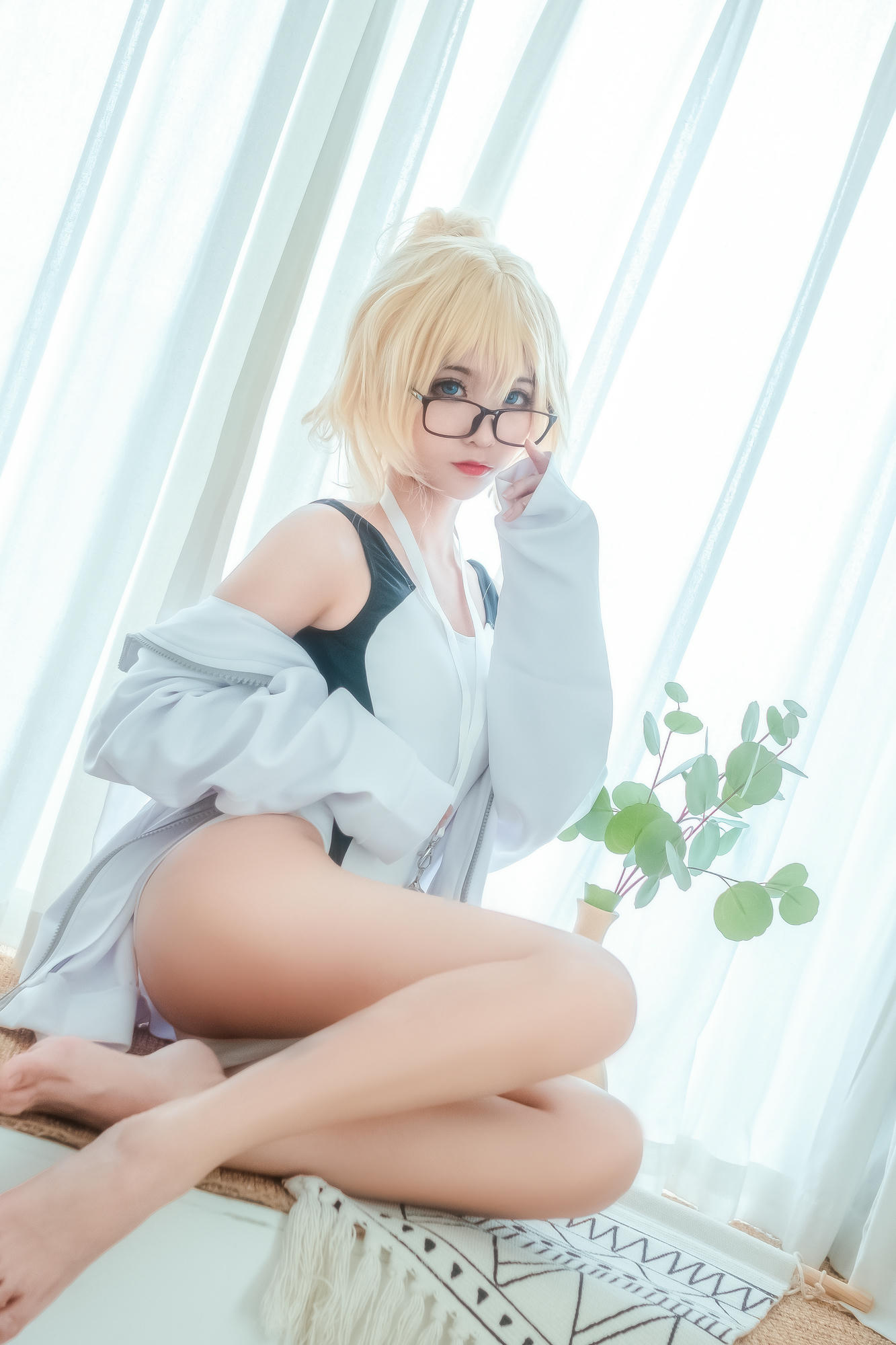 蠢沫沫 NO.050 贞德 [40P 344MB]_第1集