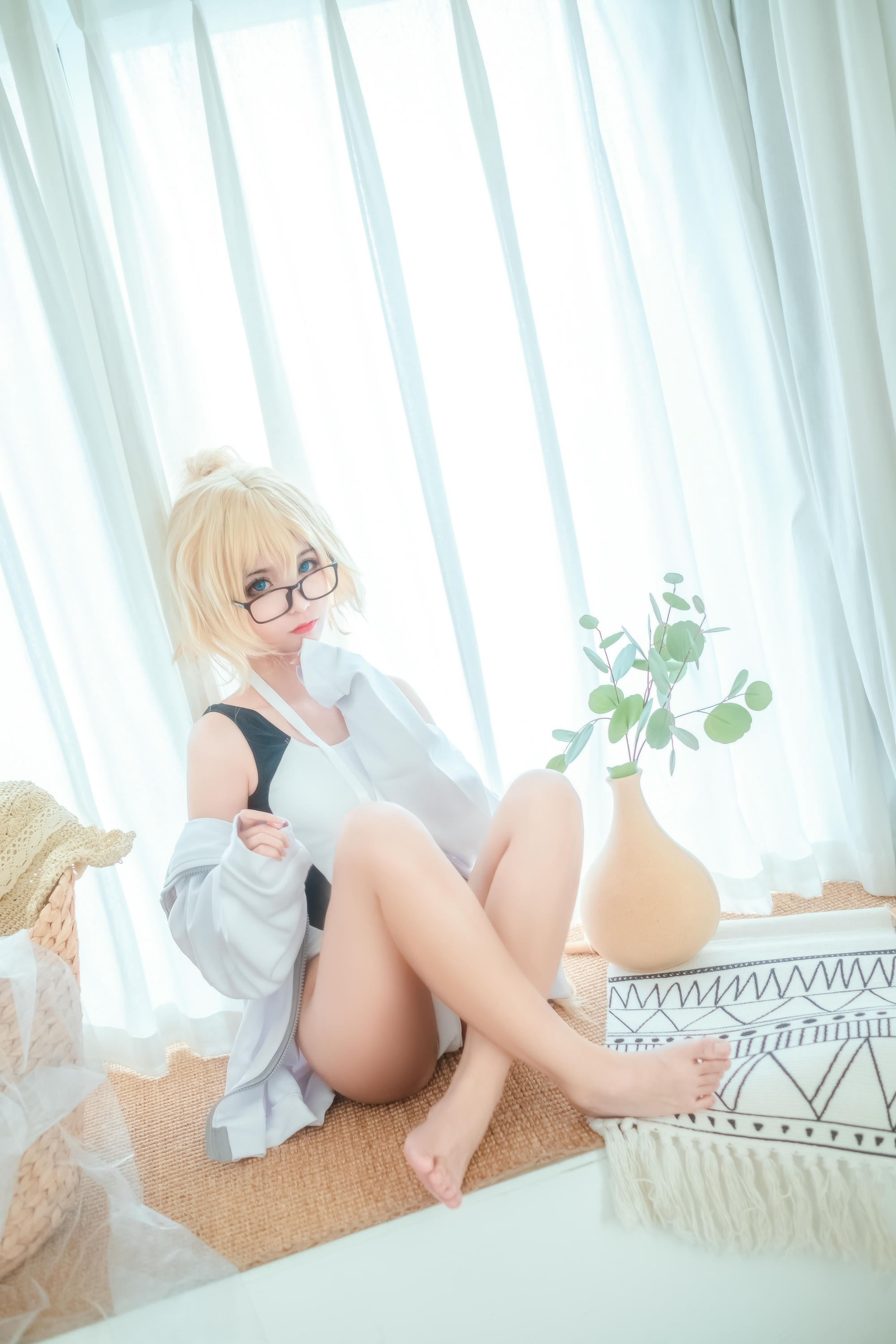 蠢沫沫 NO.050 贞德 [40P 344MB]_第1集