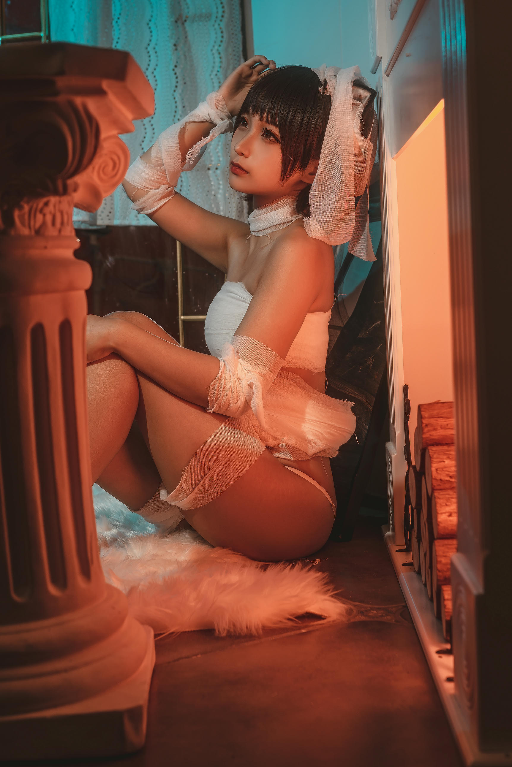 蠢沫沫 NO.054 绷带猫 [40P-559MB]_第1集