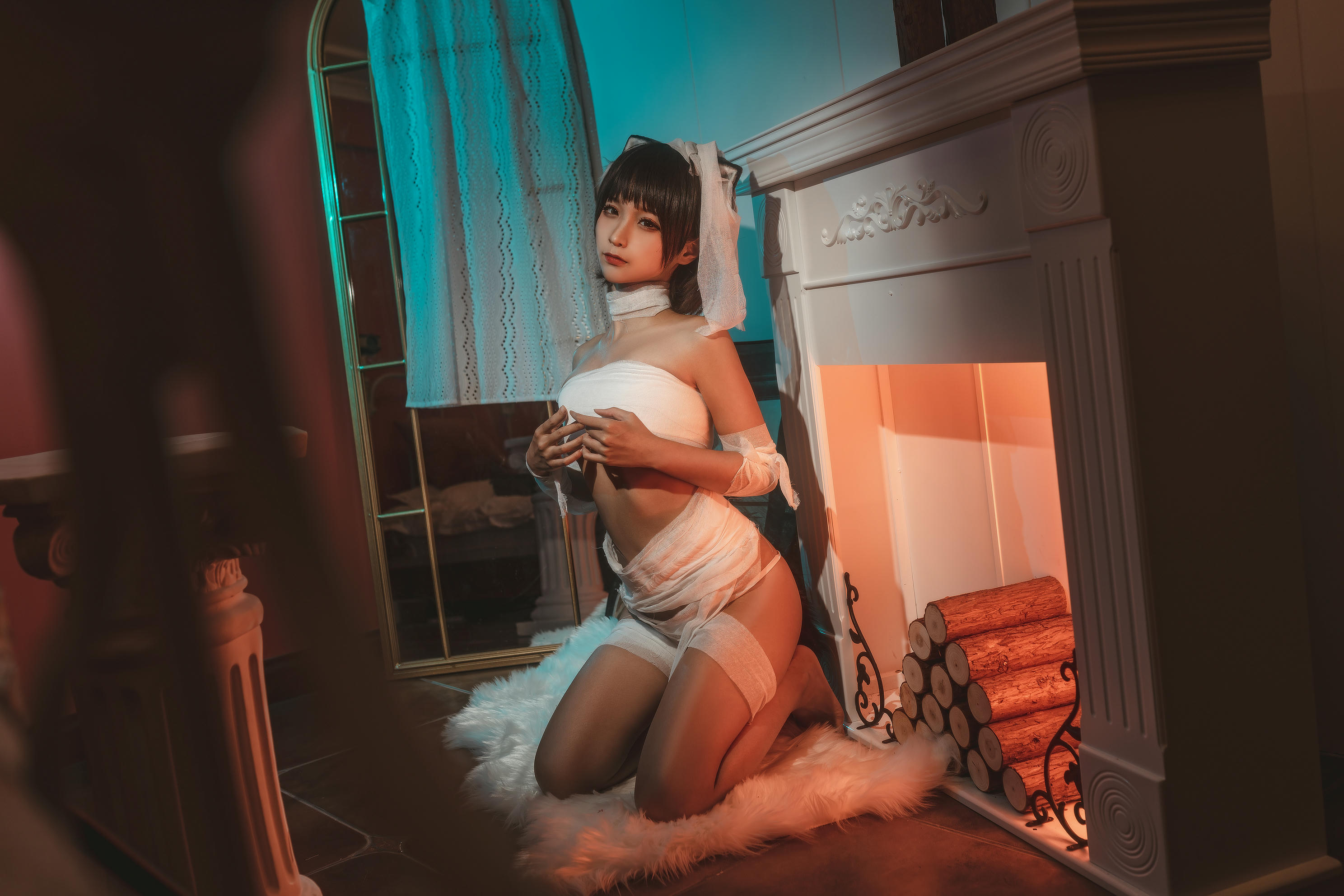 蠢沫沫 NO.054 绷带猫 [40P-559MB]_第1集