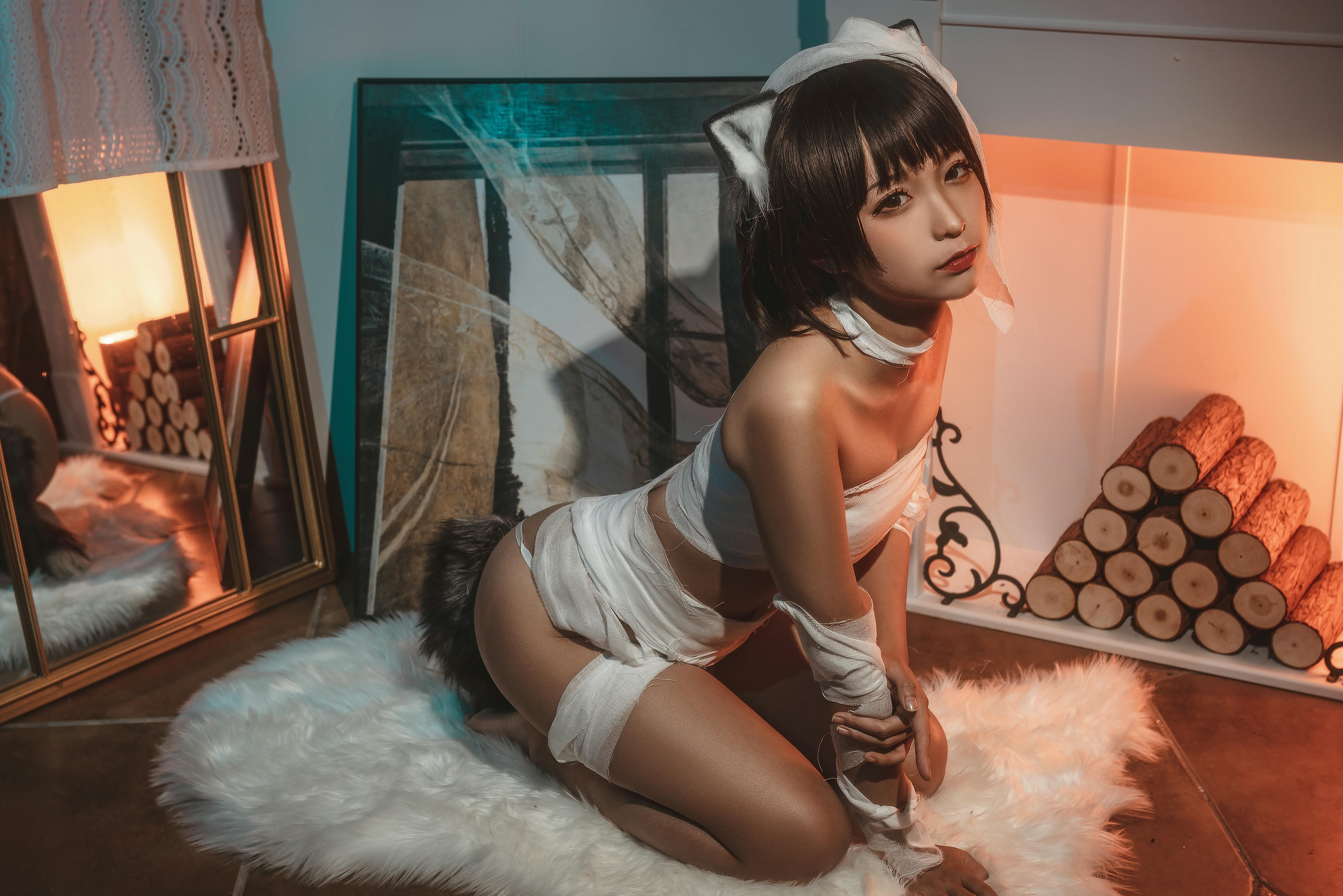 蠢沫沫 NO.054 绷带猫 [40P-559MB]_第1集