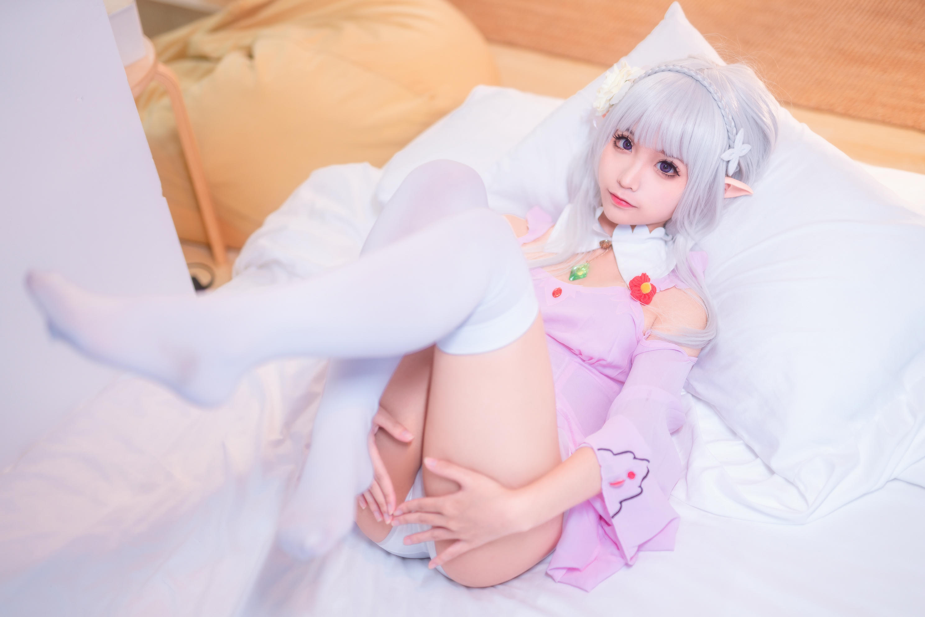 蠢沫沫 NO.060 粉睡衣 [40P-479MB]_第1集