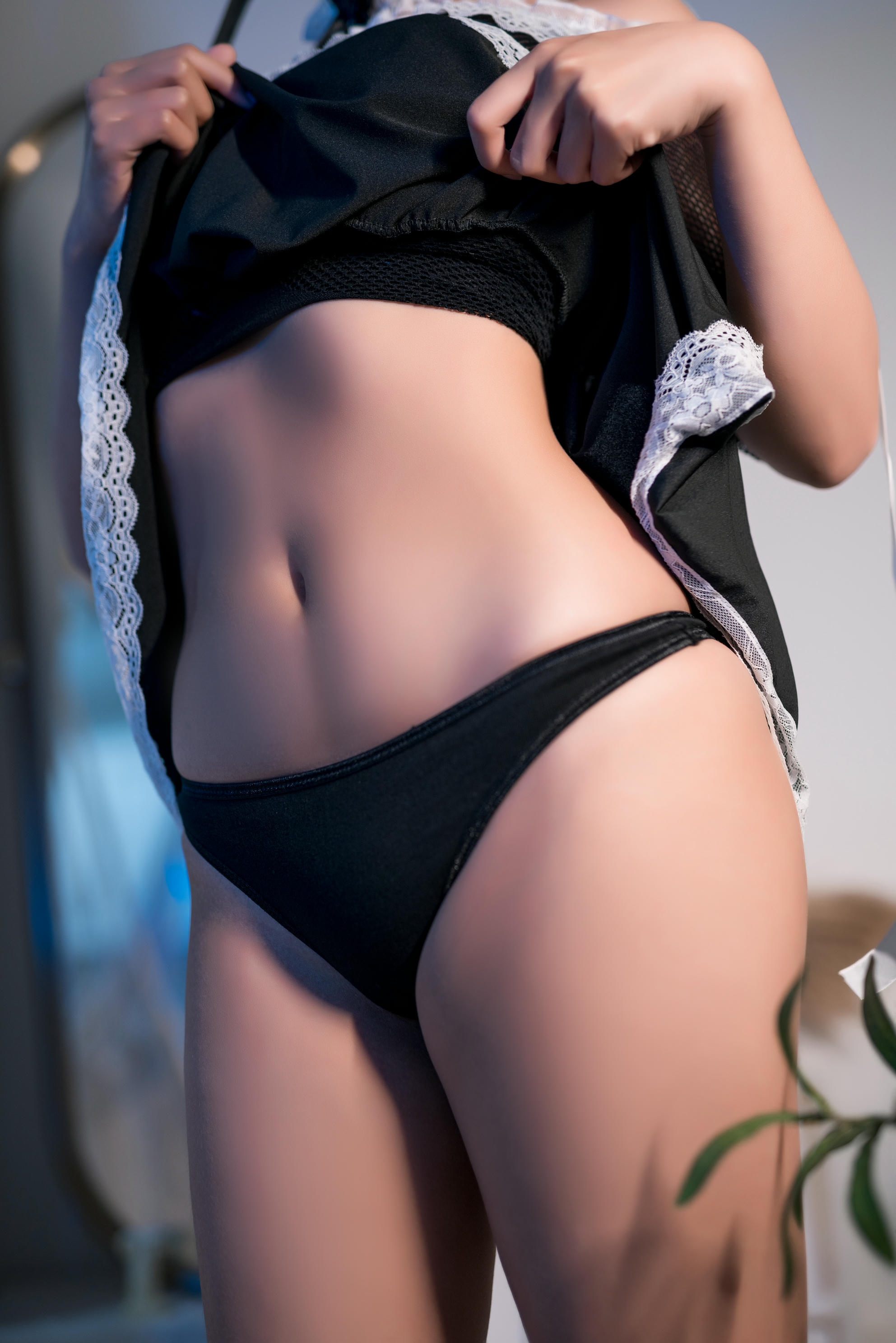 蠢沫沫 NO.061 黑白女仆 [37P-488MB]_第2集