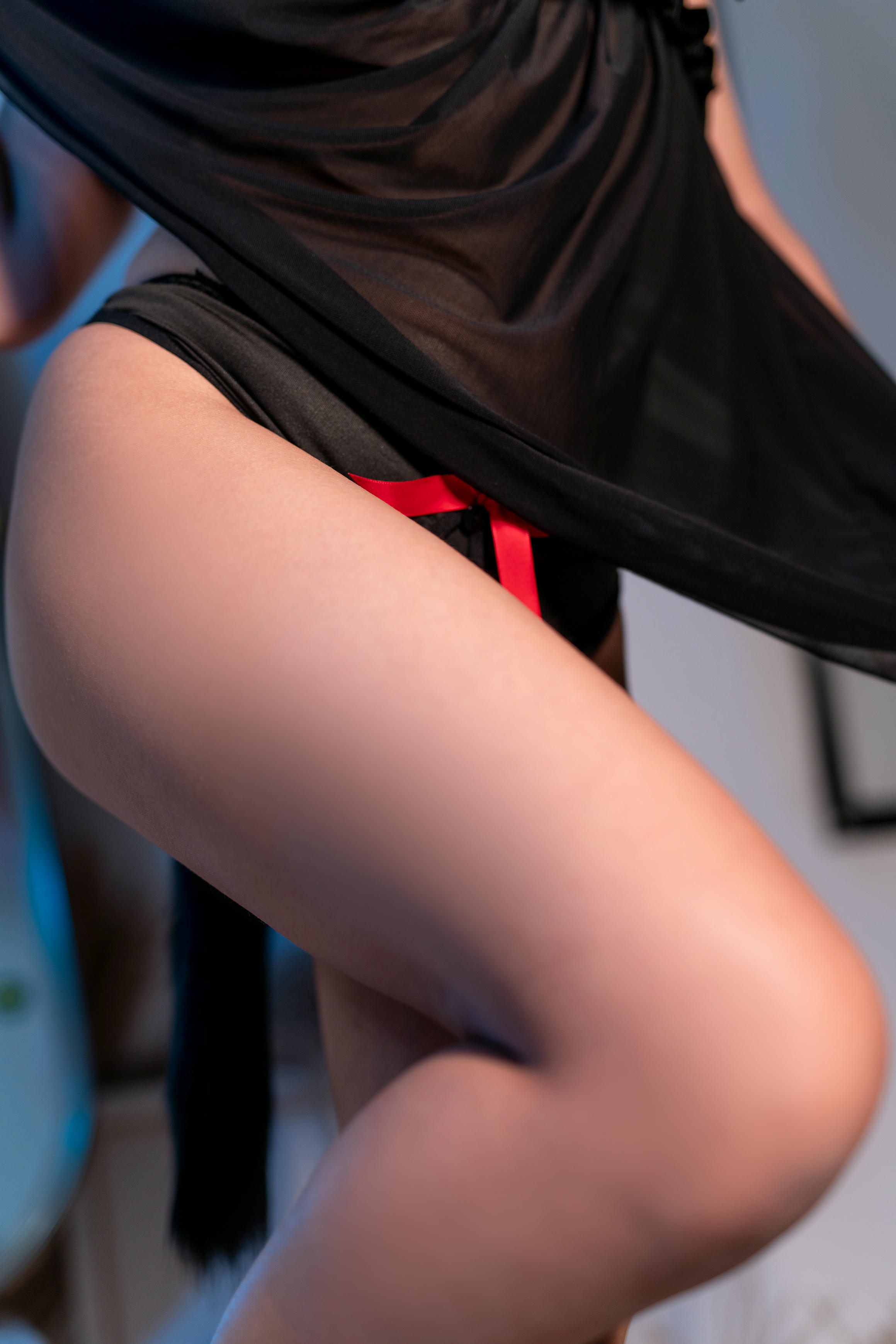 蠢沫沫 NO.062 黑睡裙 [40P-523MB]_第2集