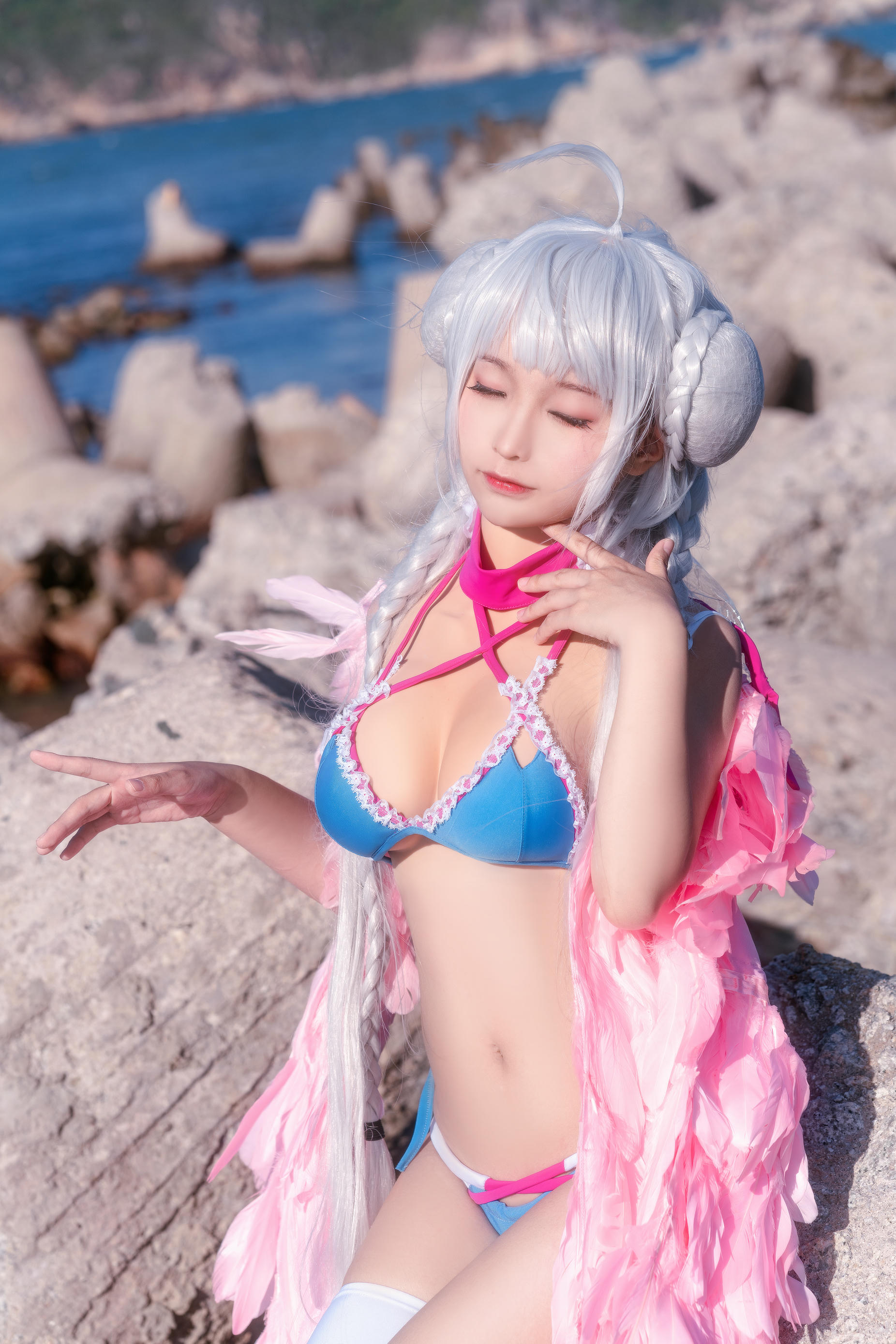 蠢沫沫 NO.065 可畏泳装 [41P-594MB]_第1集