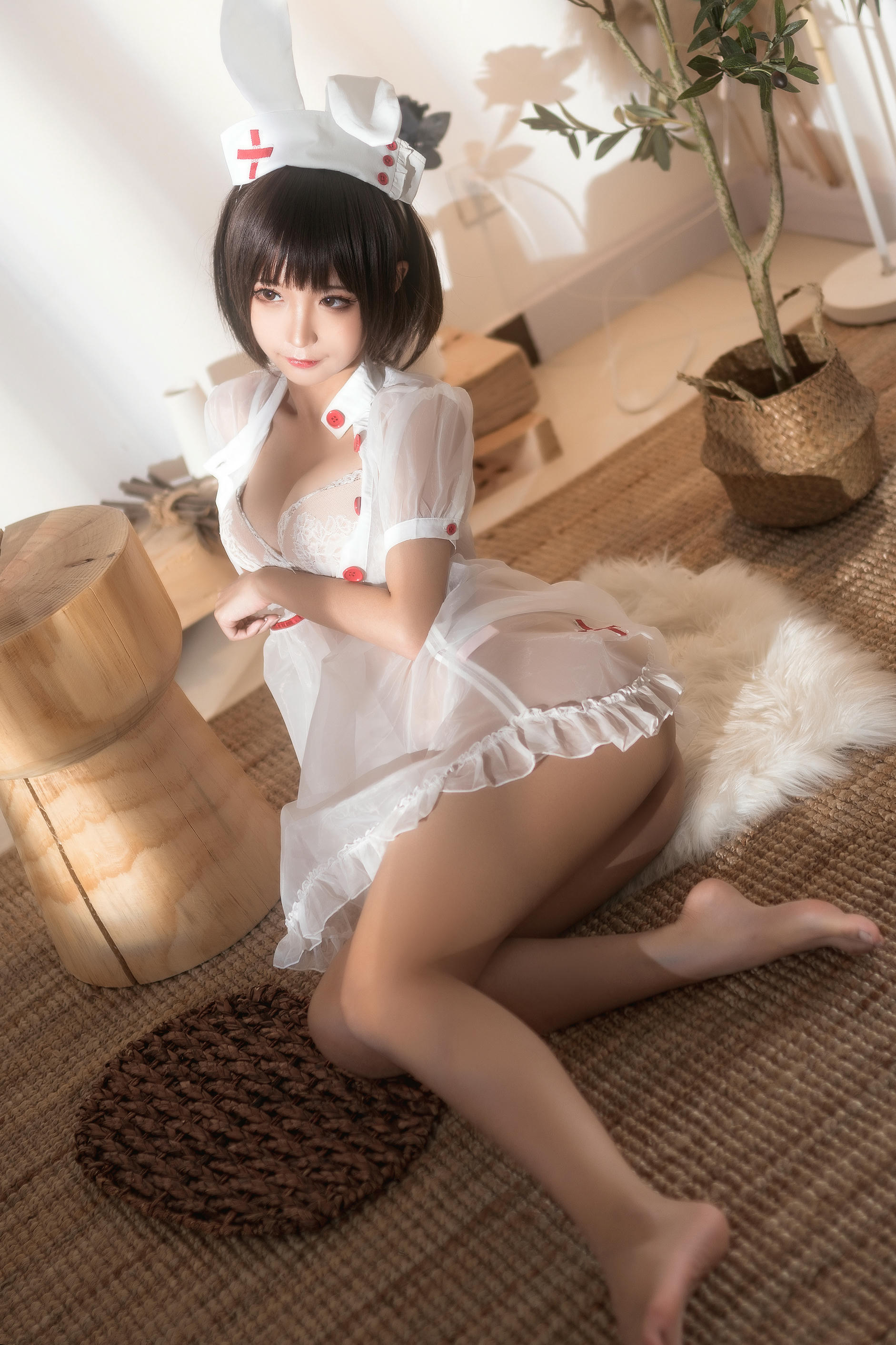 蠢沫沫 NO.068 透明护士 [60P-708MB]_第1集