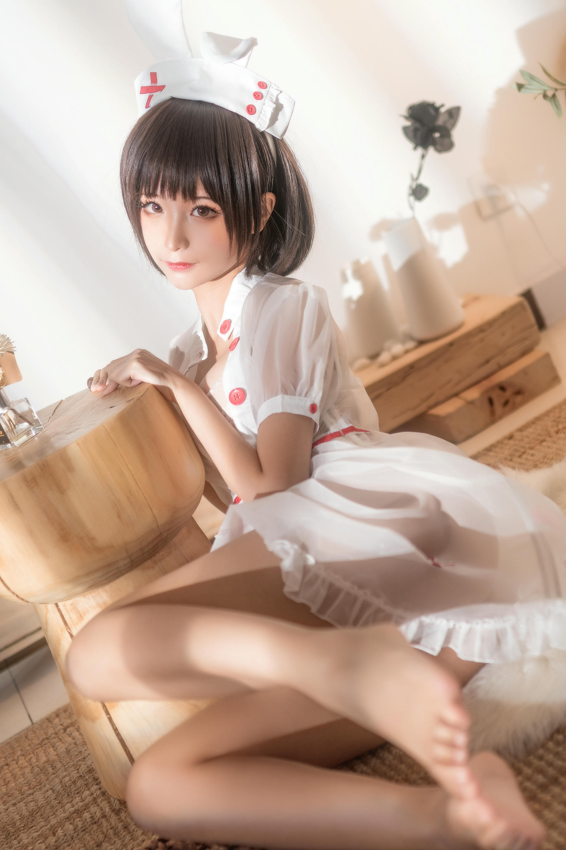 蠢沫沫 NO.068 透明护士 [60P-708MB]_第1集