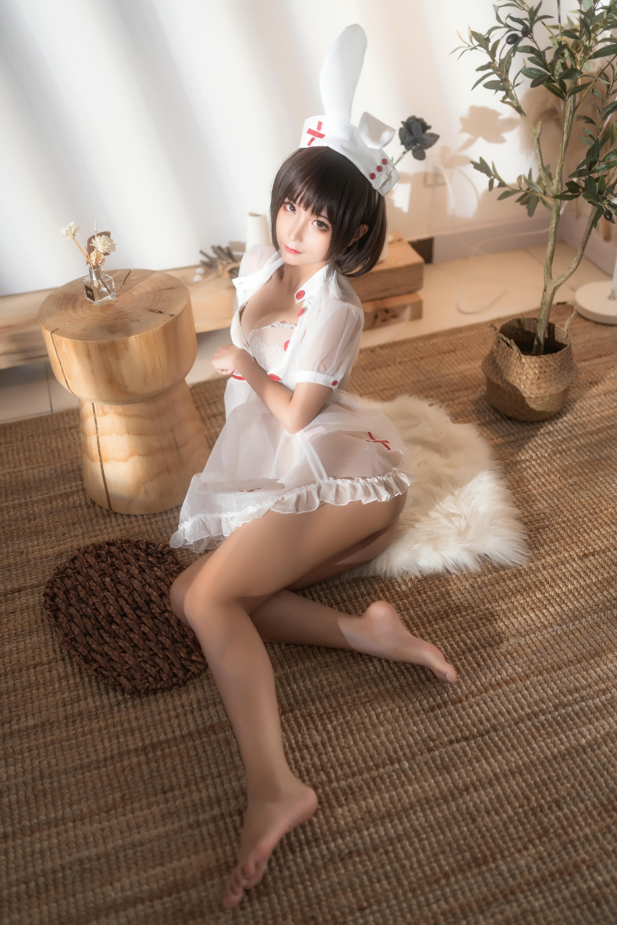 蠢沫沫 NO.068 透明护士 [60P-708MB]_第2集