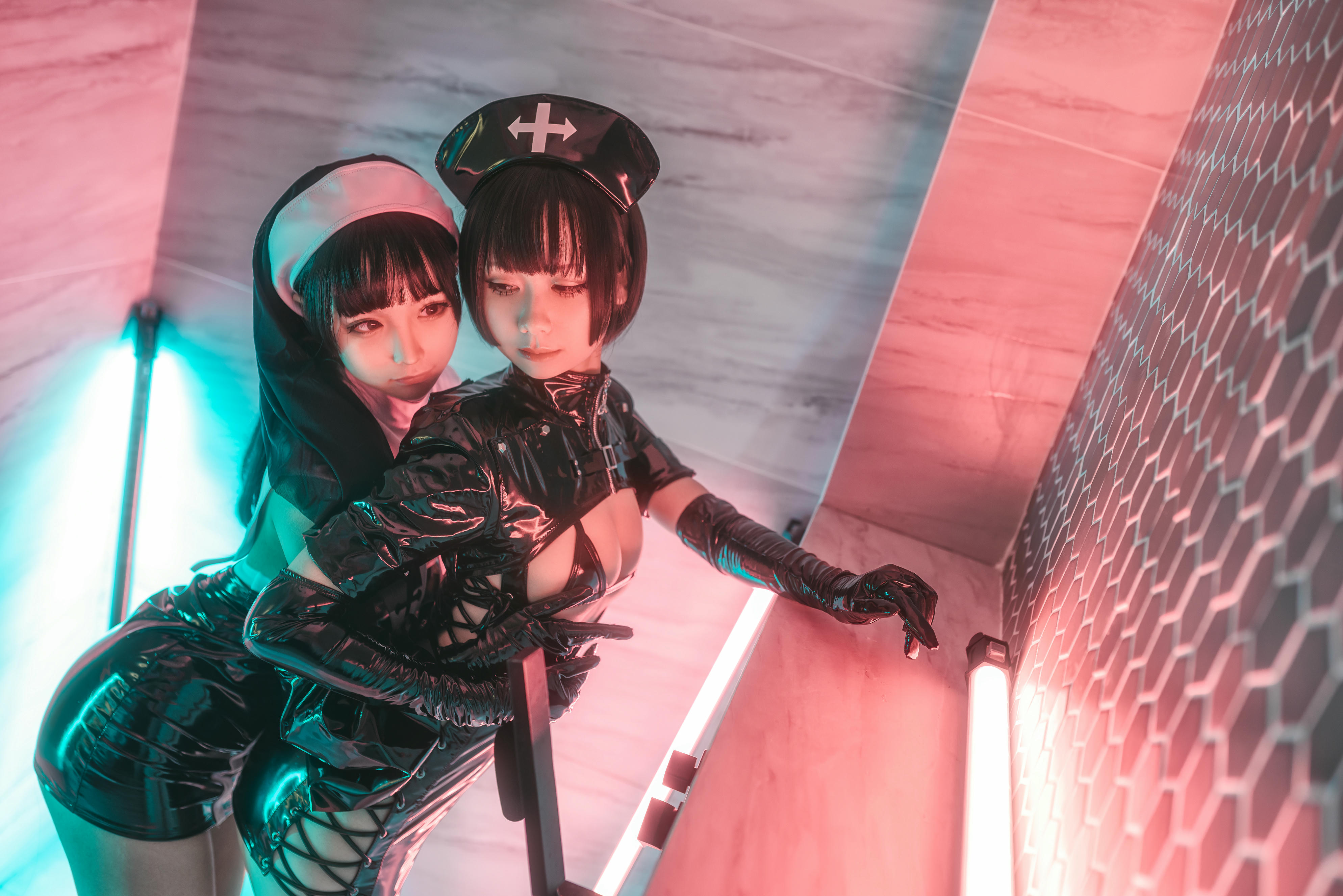 蠢沫沫 NO.071 修女×护士 [50P-1290MB]_第1集