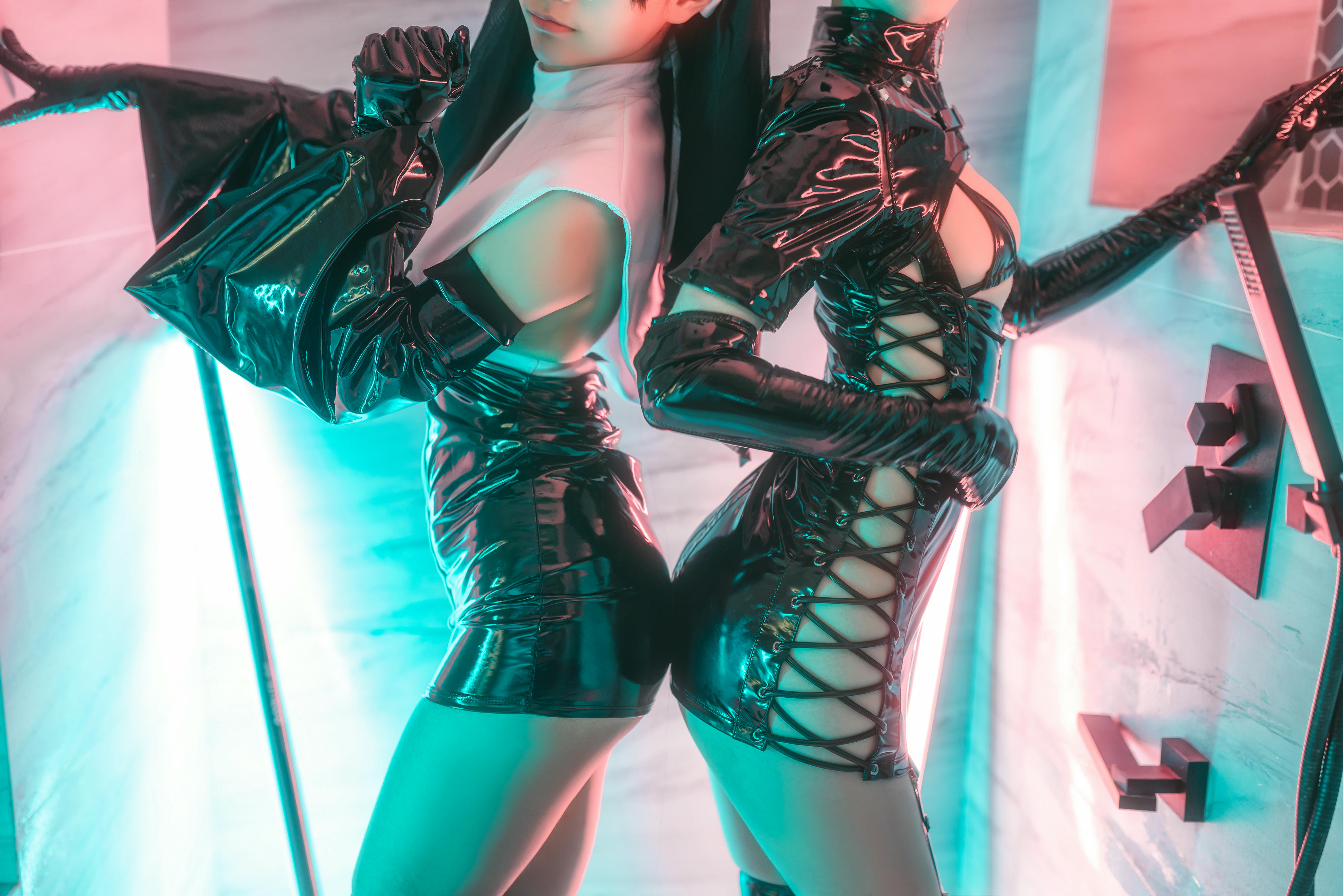 蠢沫沫 NO.071 修女×护士 [50P-1290MB]_第1集