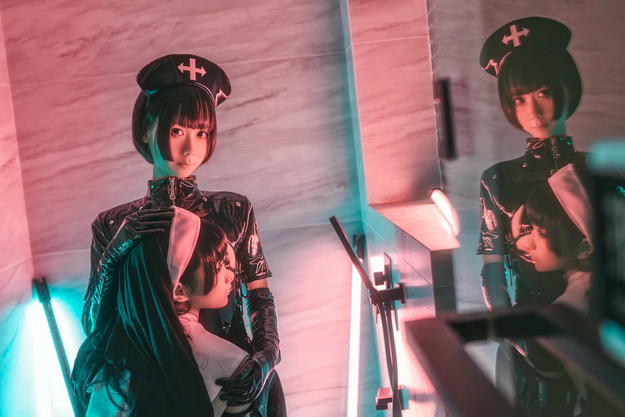 蠢沫沫 NO.071 修女×护士 [50P-1290MB]_第2集