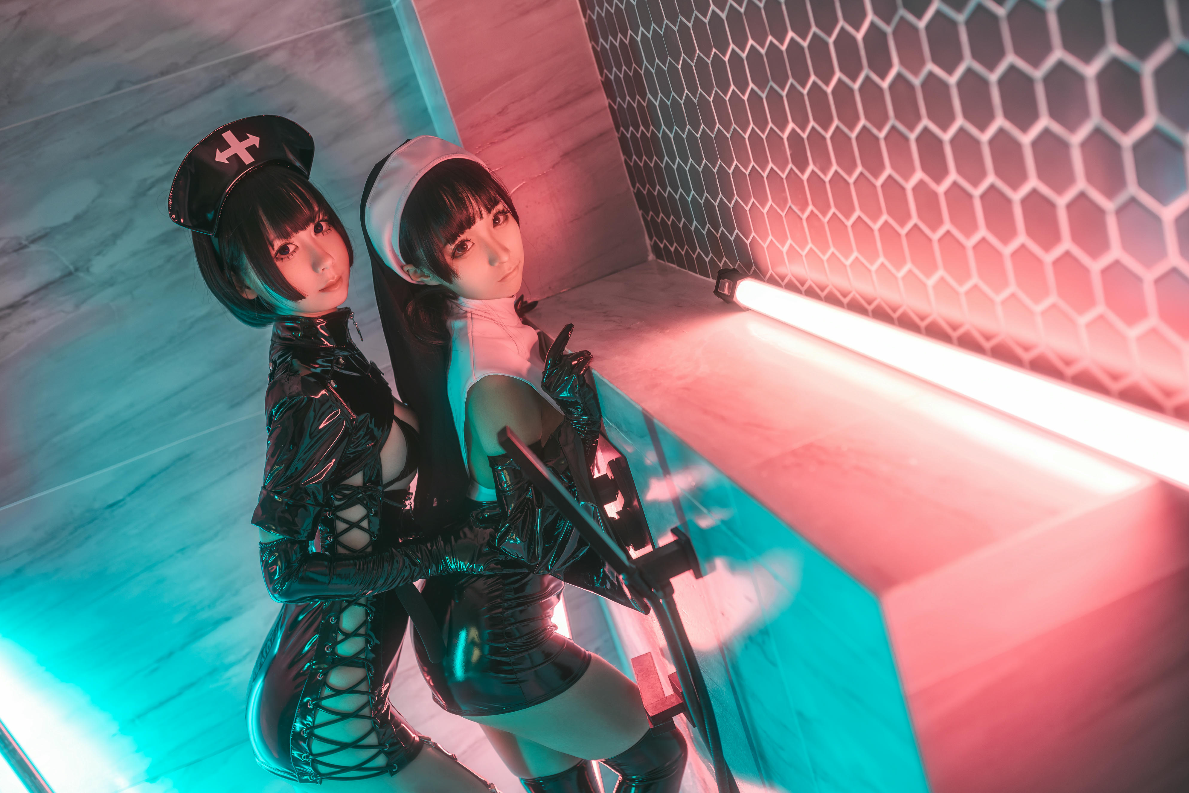 蠢沫沫 NO.071 修女×护士 [50P-1290MB]_第2集