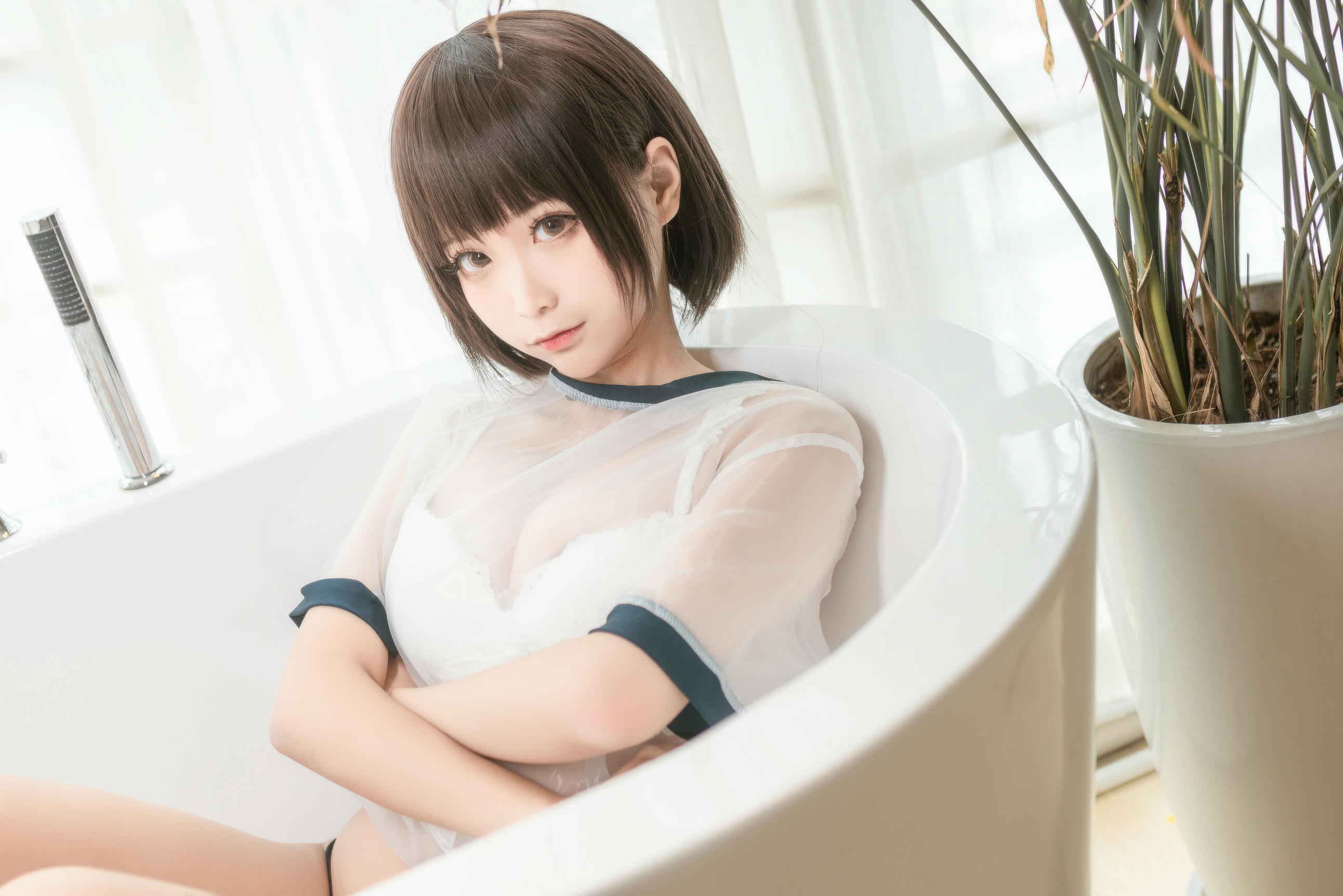 蠢沫沫 NO.085 透明体操服 [40P-260MB]_第1集