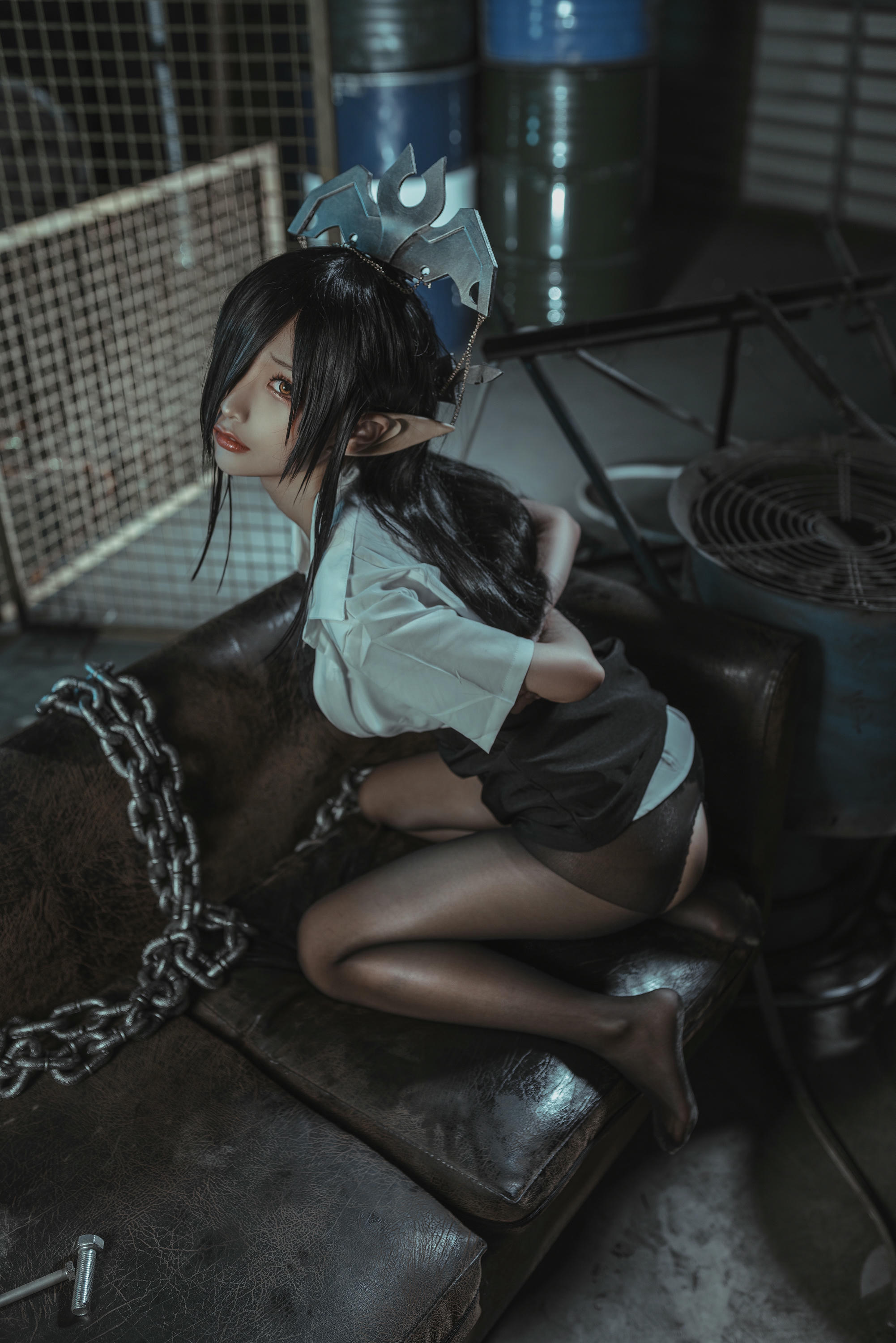 蠢沫沫 NO.093 黑兽 女王 [127P-613MB]-ol制服_第1集