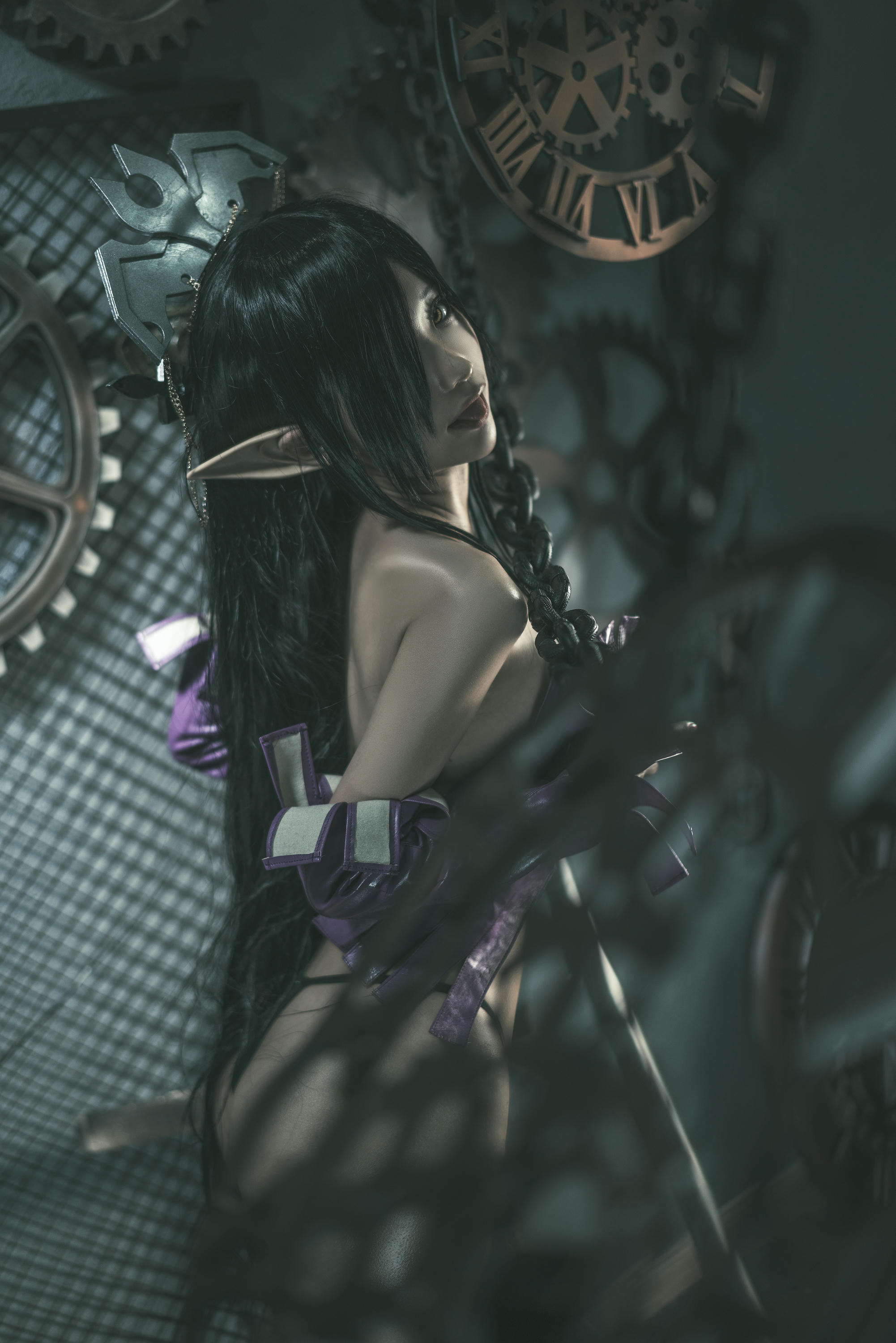 蠢沫沫 NO.093 黑兽 女王 [127P-613MB]-原设_第1集