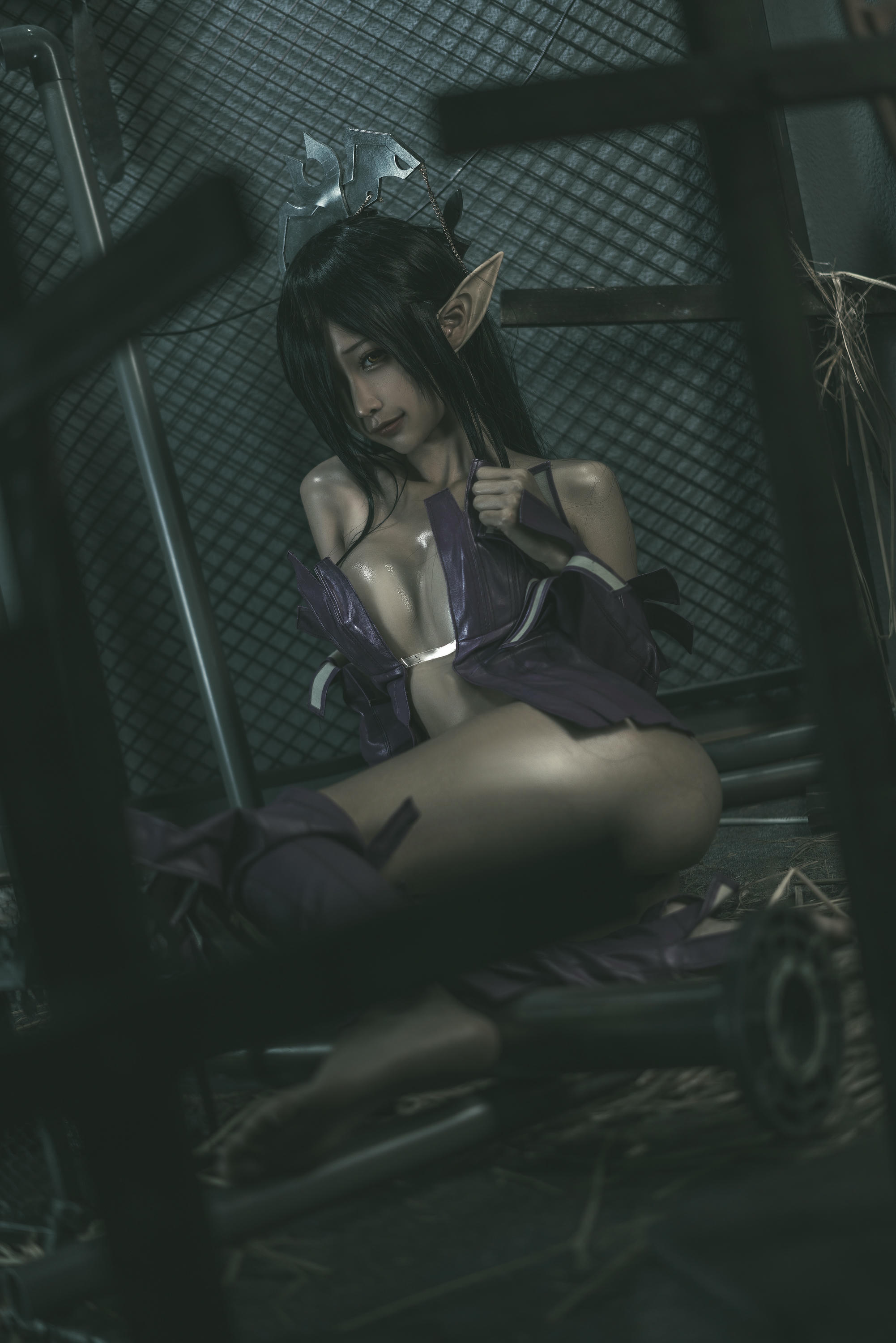 蠢沫沫 NO.093 黑兽 女王 [127P-613MB]-原设_第1集