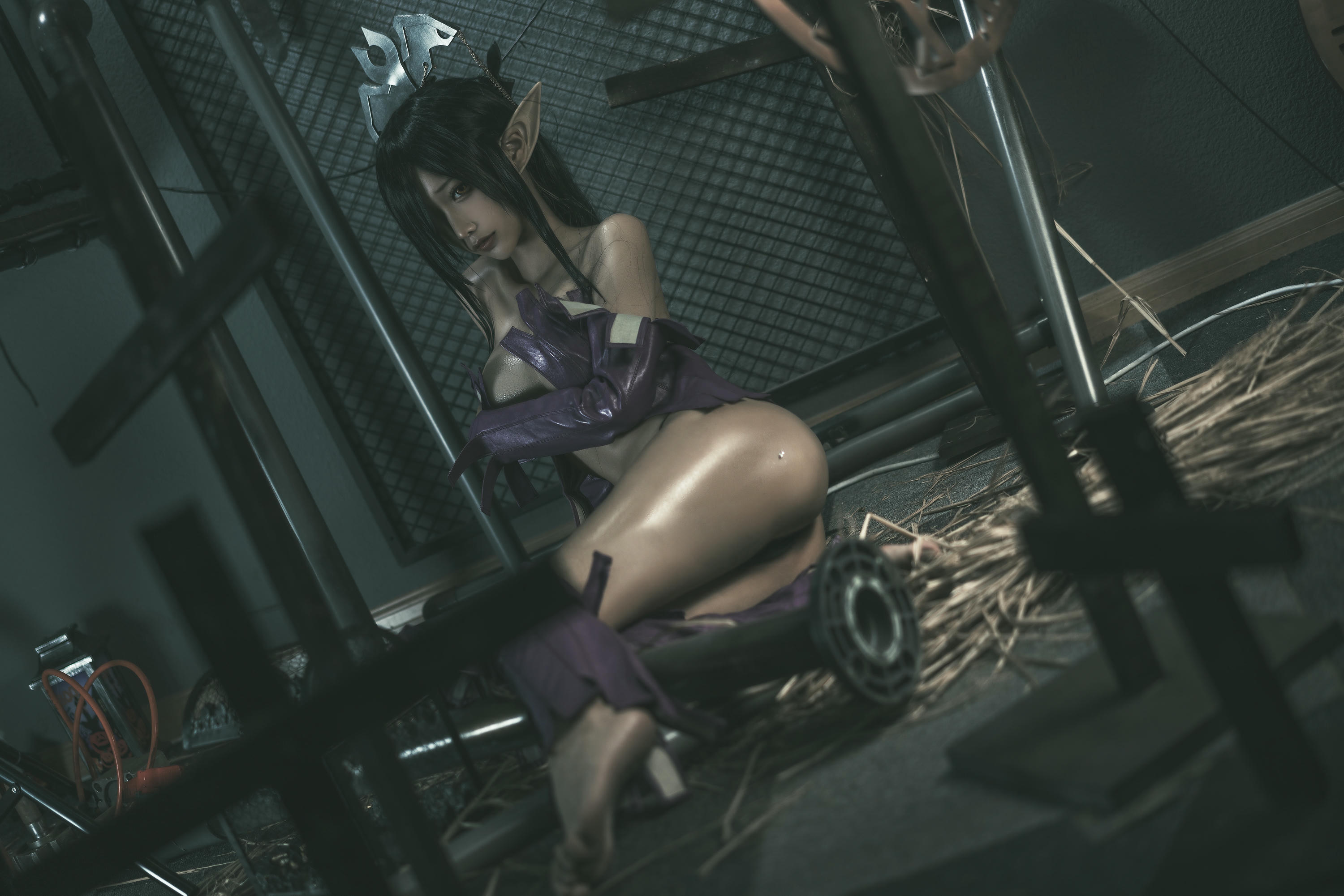 蠢沫沫 NO.093 黑兽 女王 [127P-613MB]-原设_第2集