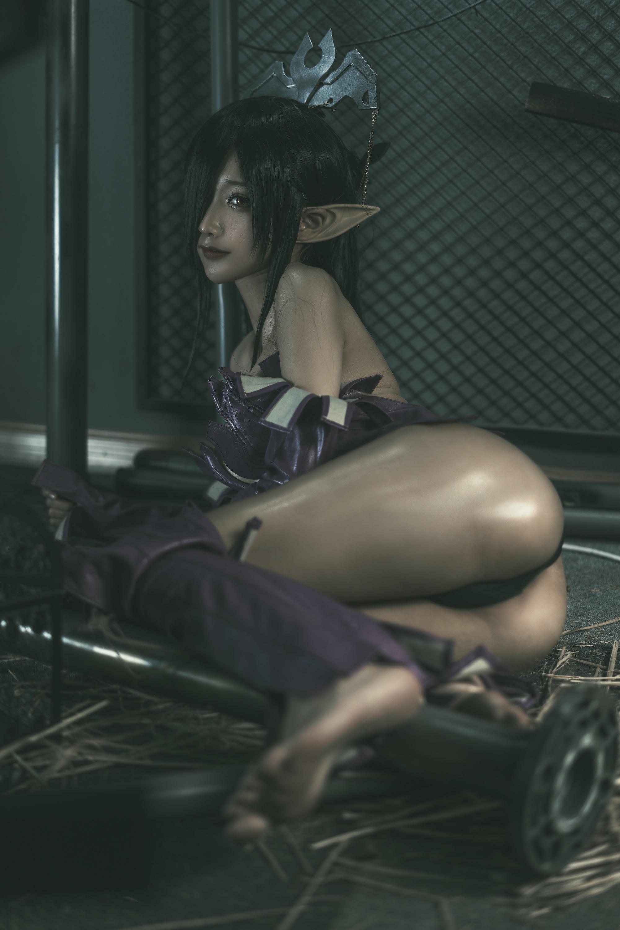 蠢沫沫 NO.093 黑兽 女王 [127P-613MB]-原设_第2集