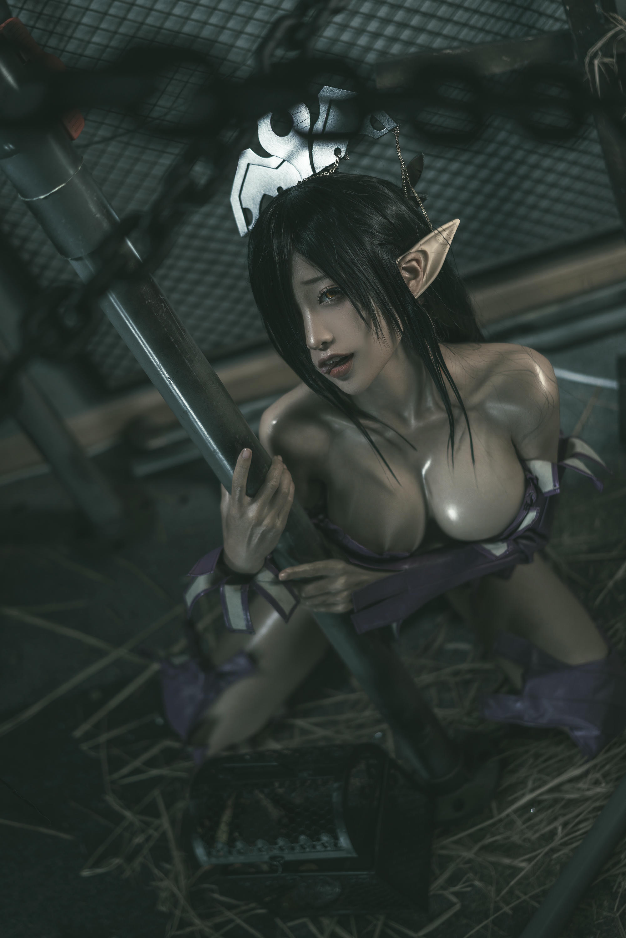 蠢沫沫 NO.093 黑兽 女王 [127P-613MB]-原设_第1集