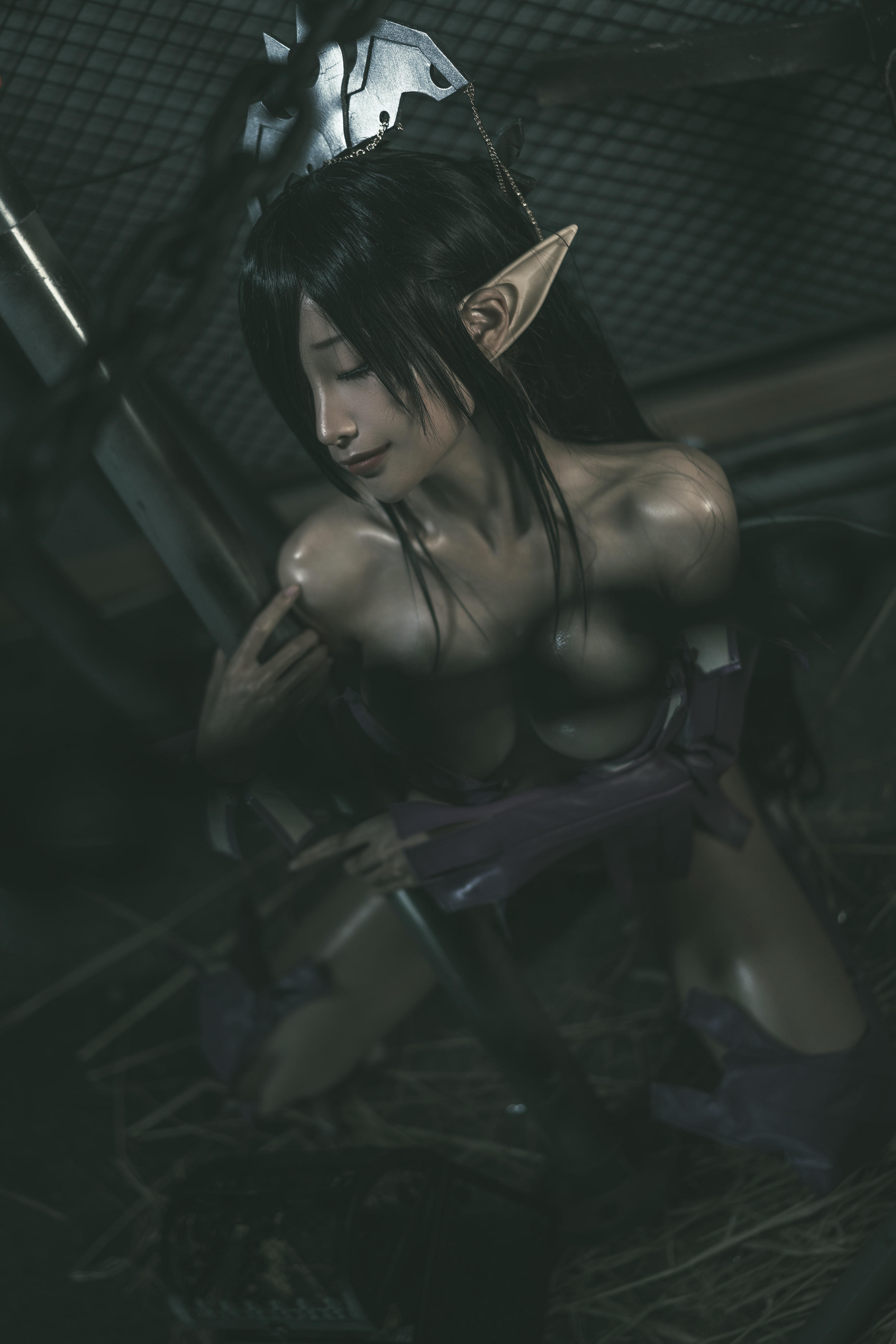 蠢沫沫 NO.093 黑兽 女王 [127P-613MB]-原设_第1集