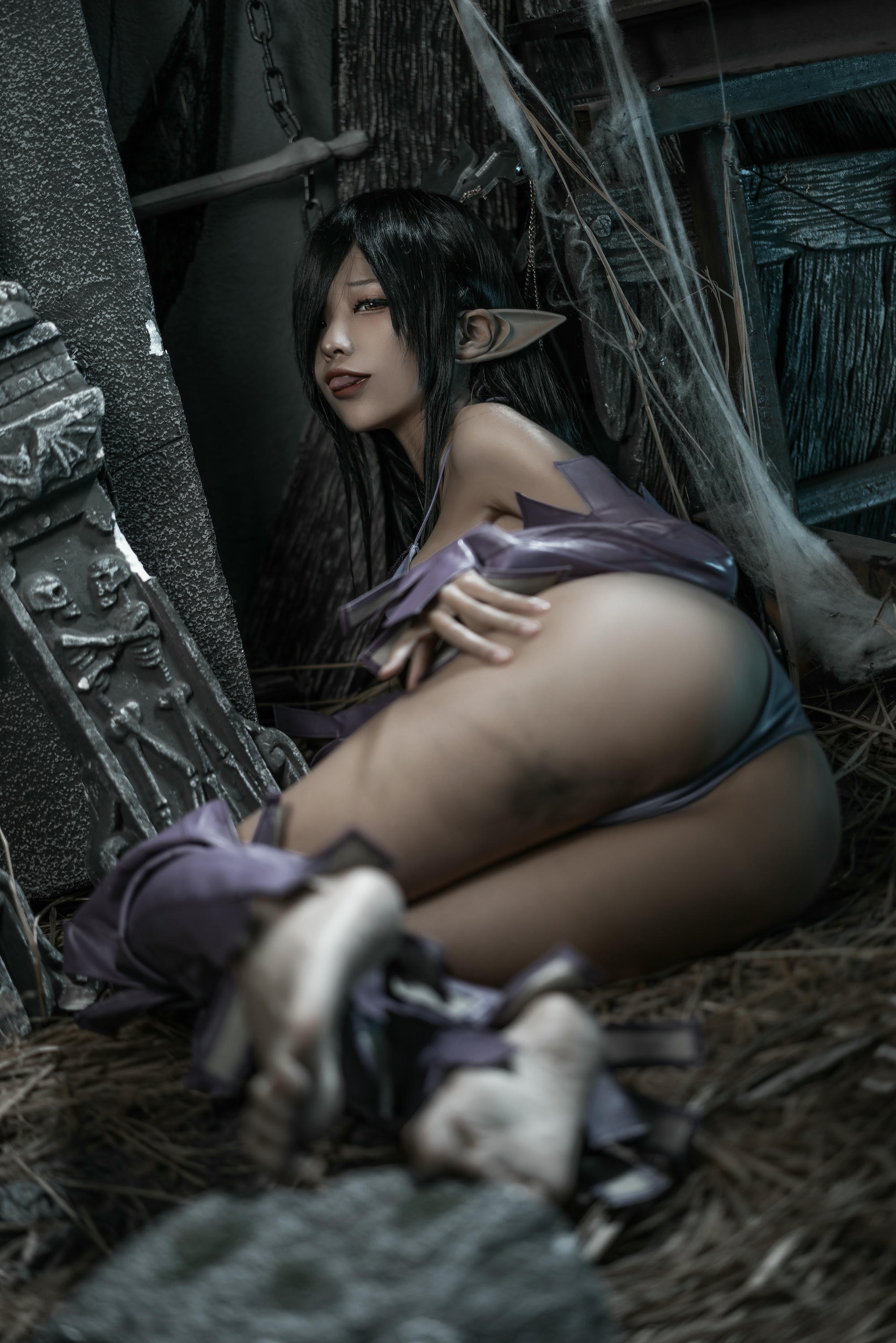 蠢沫沫 NO.093 黑兽 女王 [127P-613MB]-同人_第1集