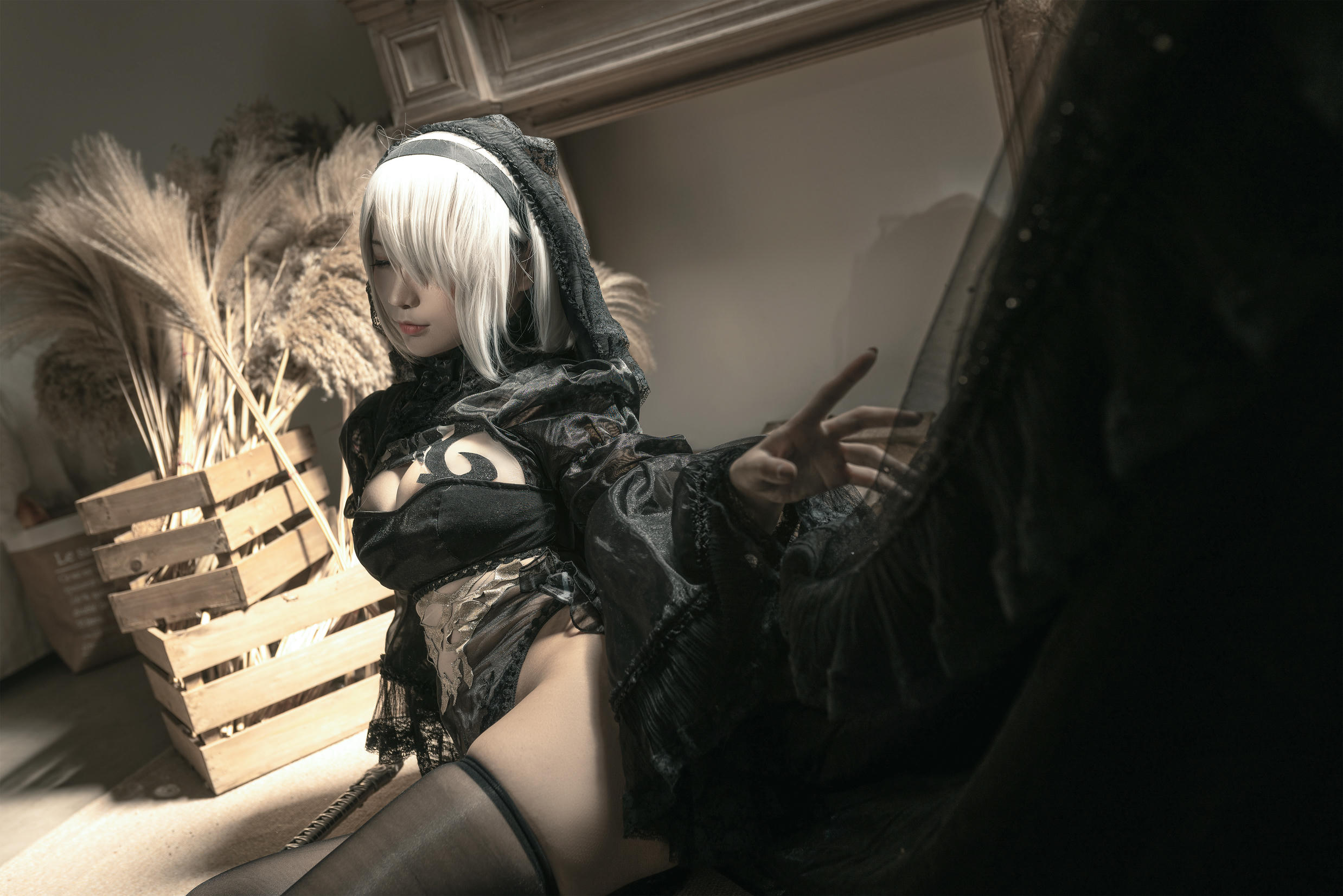 蠢沫沫 NO.097 尼尔纪元 黑花嫁 [20P-236MB]_第1集