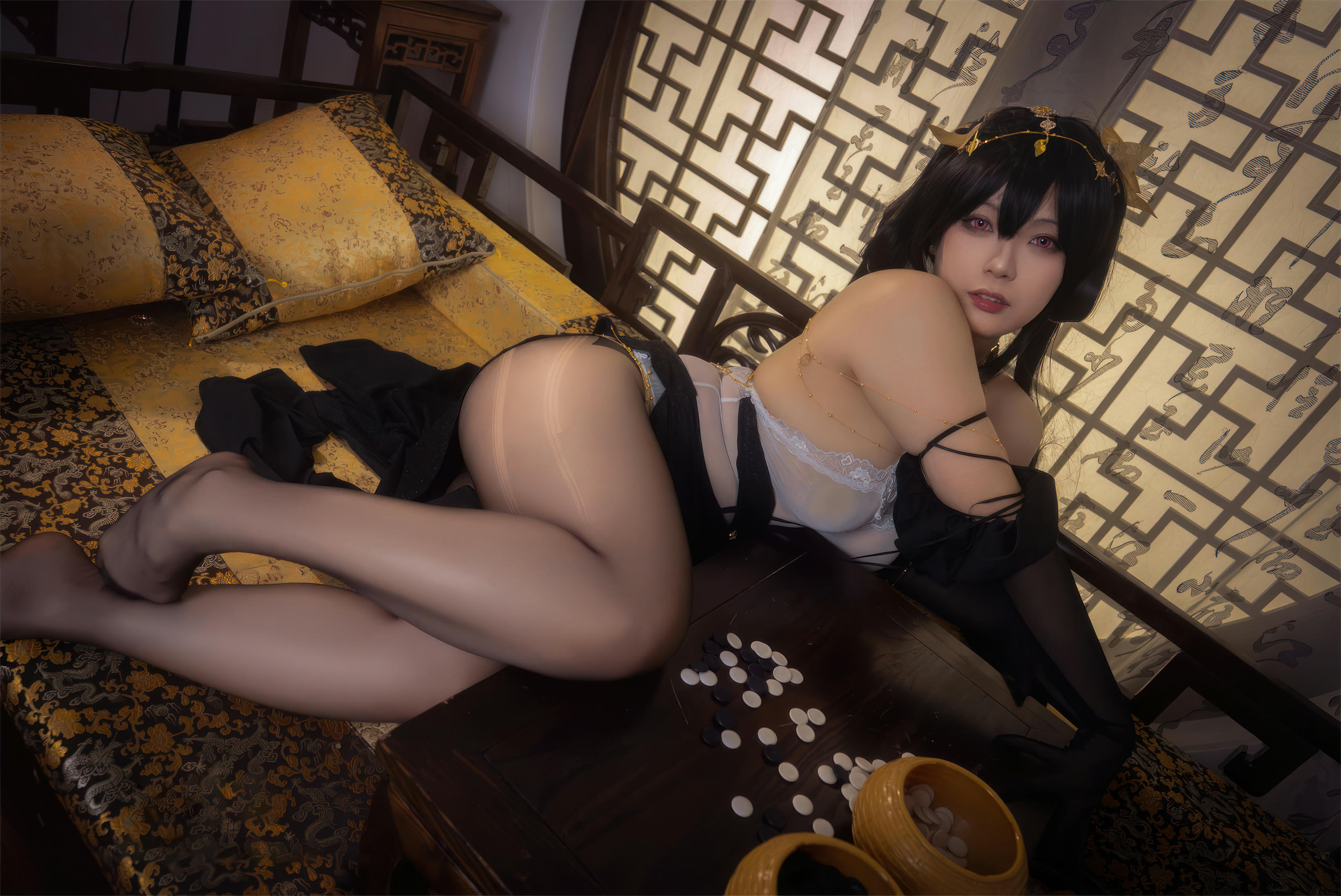 珟_珏Dita NO.006 碧蓝航线 镇海旗袍 [58P+2V／806MB]_第2集